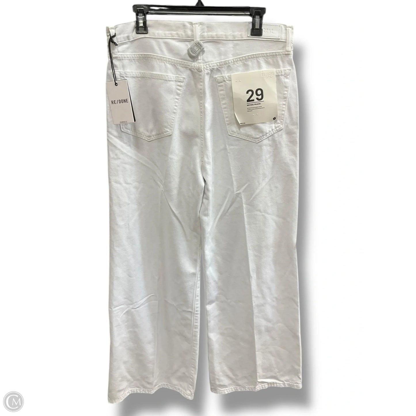 Jeans Wide Leg By Clothes Mentor In White, Size: 8