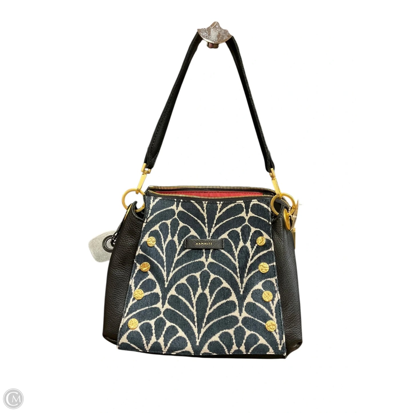 Handbag Leather By Hammitt, Size: Small