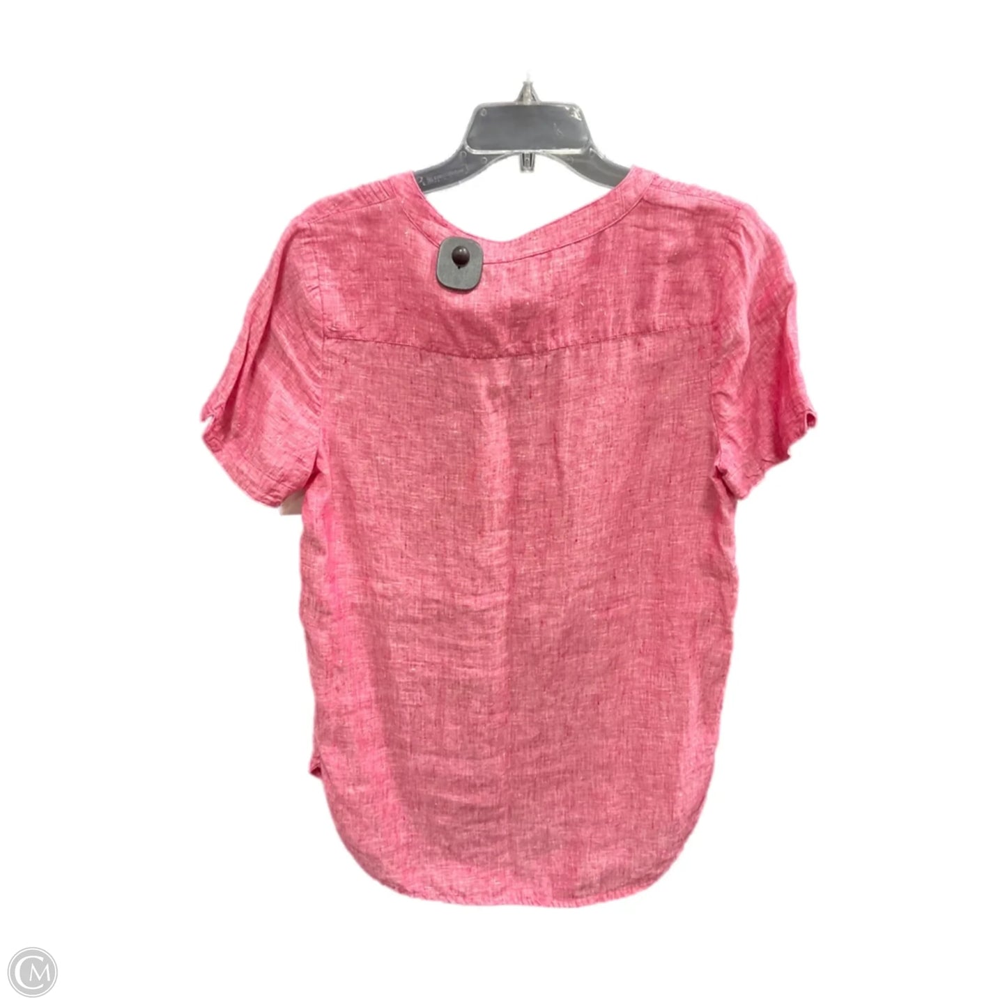 Top Short Sleeve By Coldwater Creek In Pink, Size: S