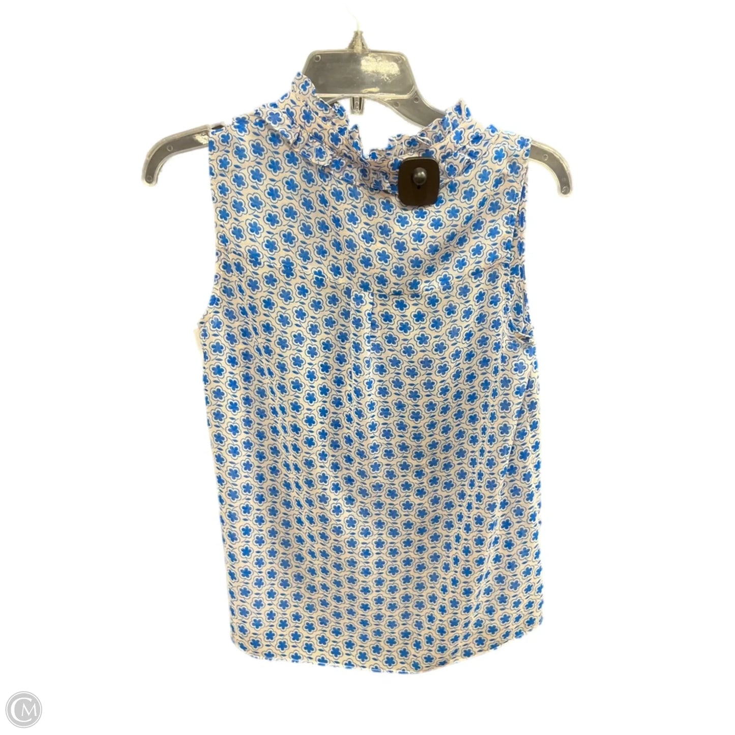 Top Sleeveless By Boden In Blue, Size: 2
