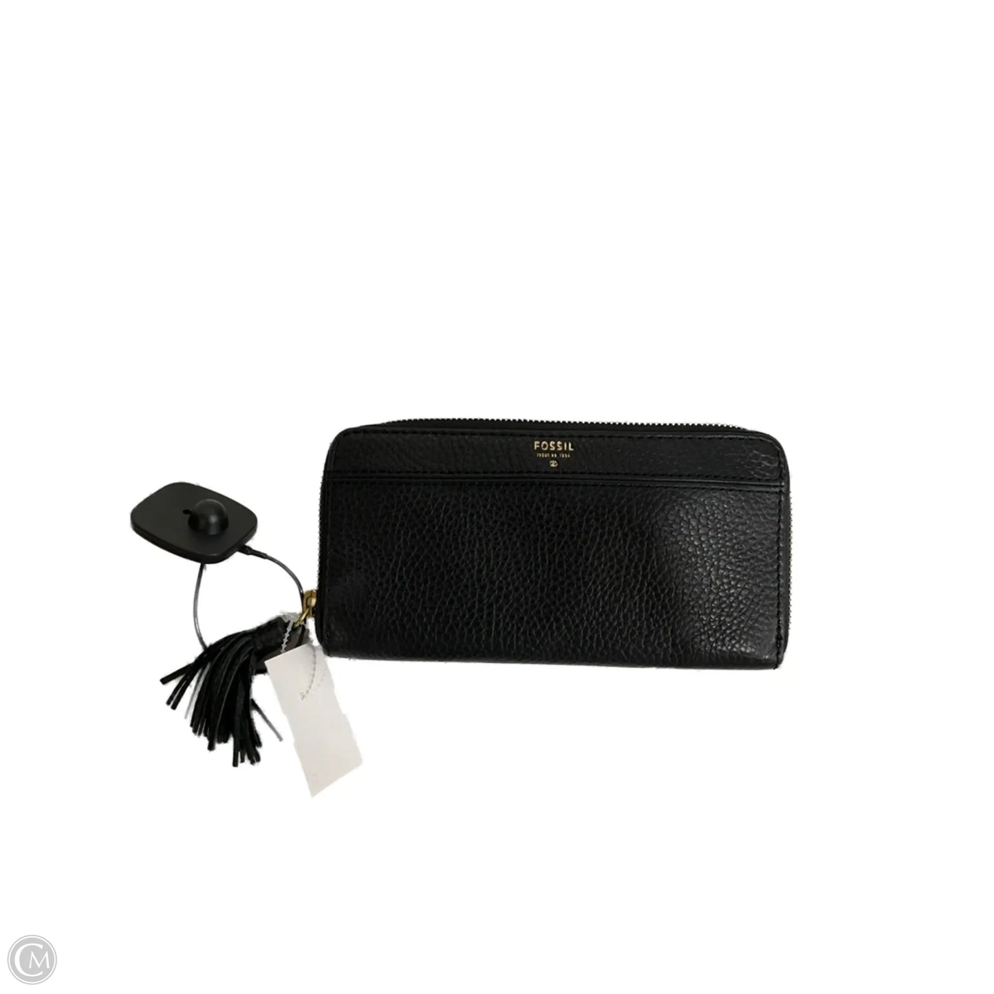 Wallet Leather By Fossil, Size: Large