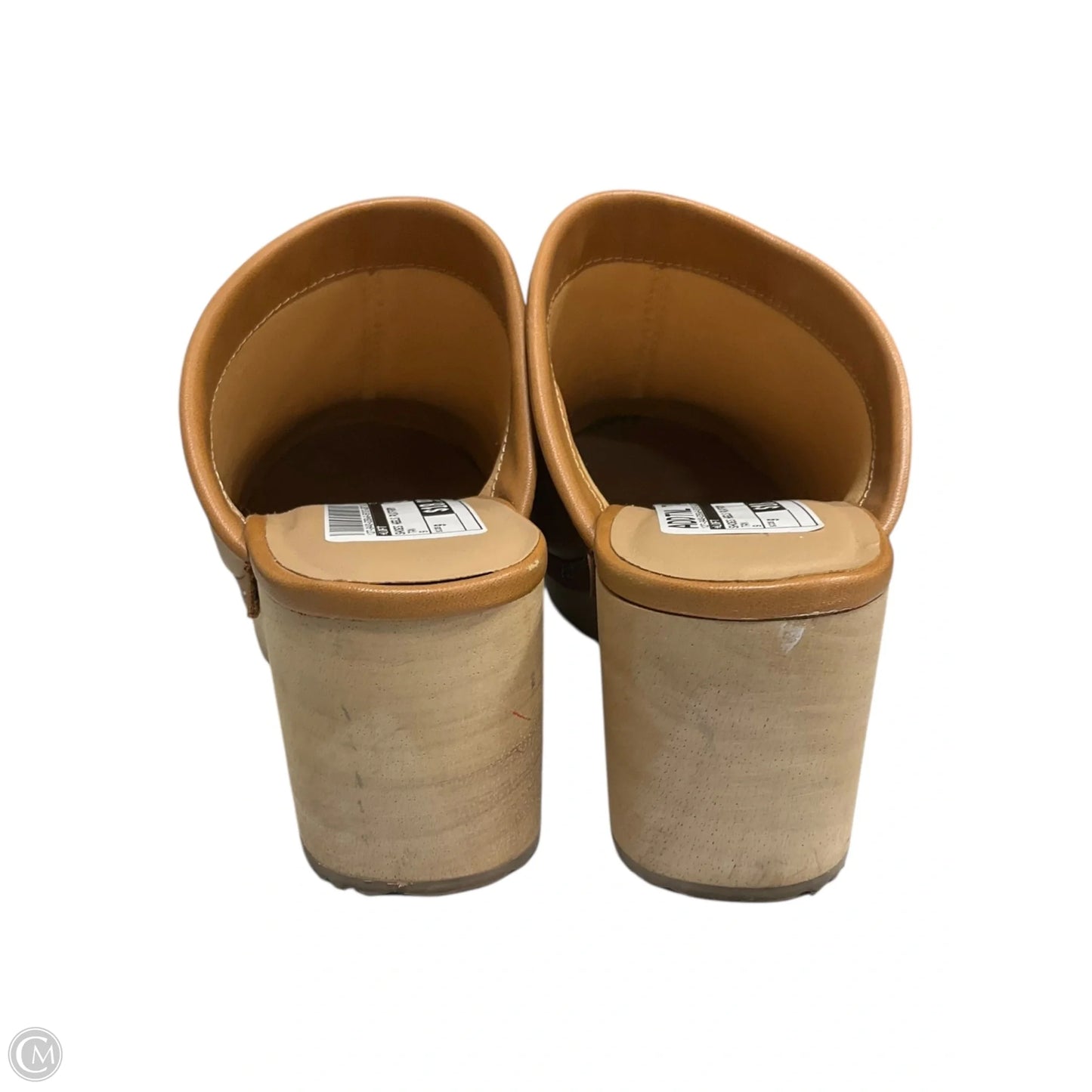 Shoes Heels Platform By Loft In Tan, Size: 9