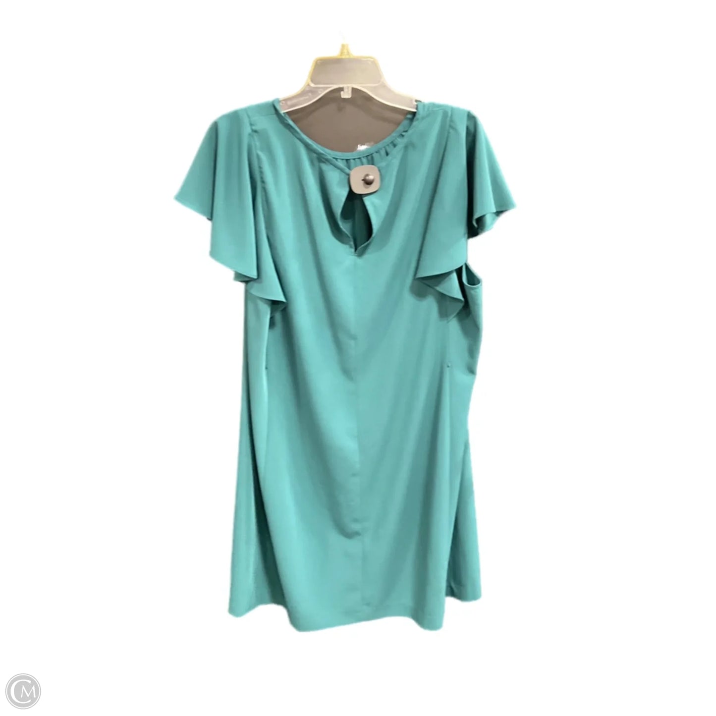 Dress Casual Midi By Loft In Green, Size: 18