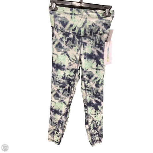 Athletic Leggings By Marika In Tie Dye Print, Size: S