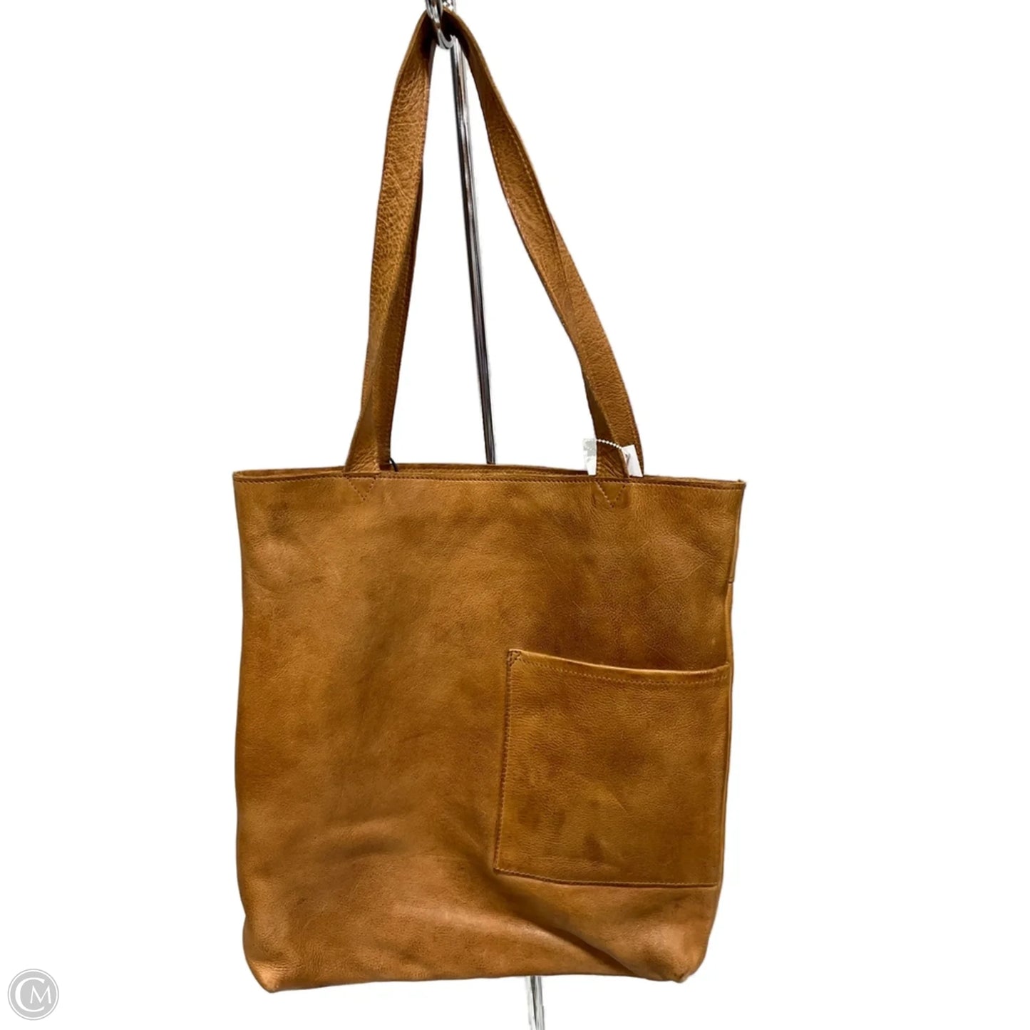 Handbag Leather By Cma, Size: Large