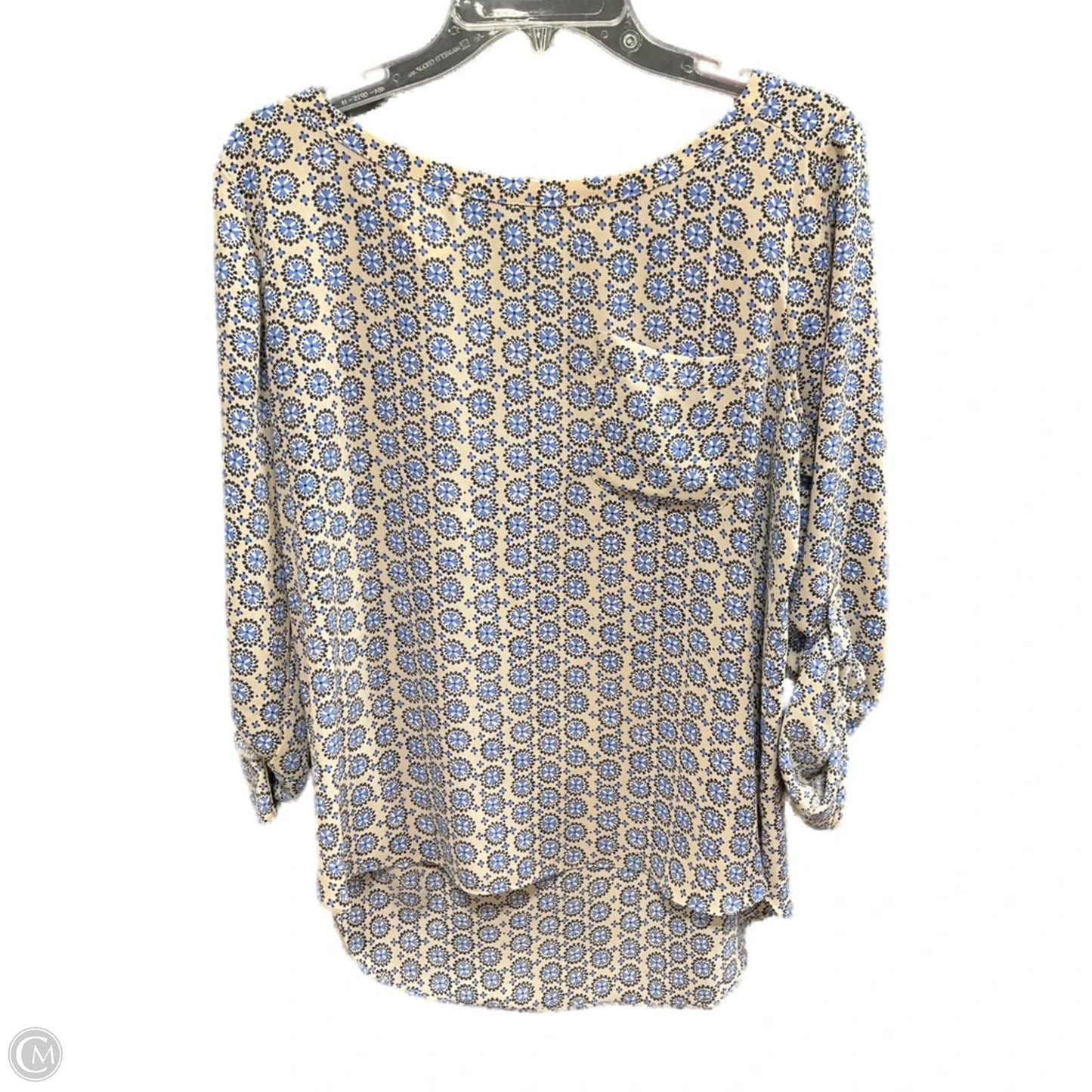 Top Long Sleeve By Loft In Beige, Size: M