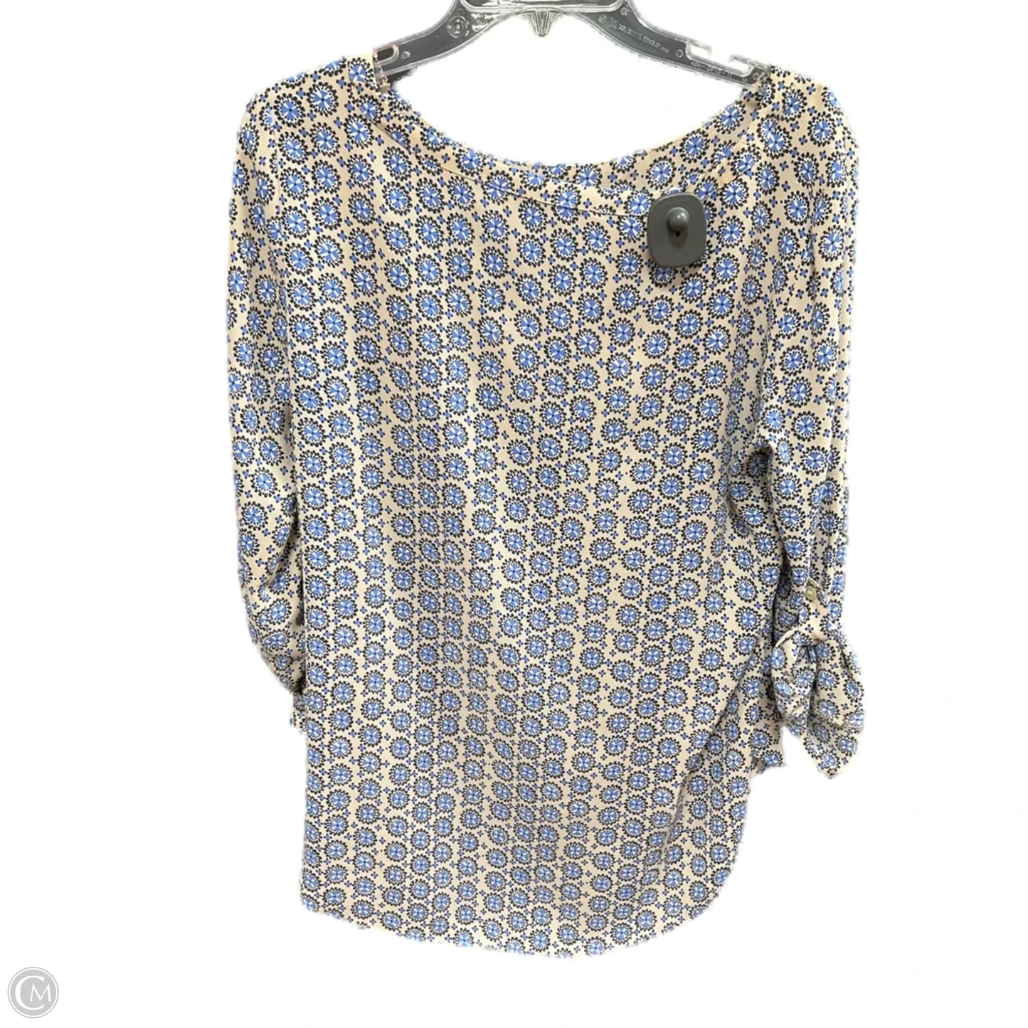 Top Long Sleeve By Loft In Beige, Size: M