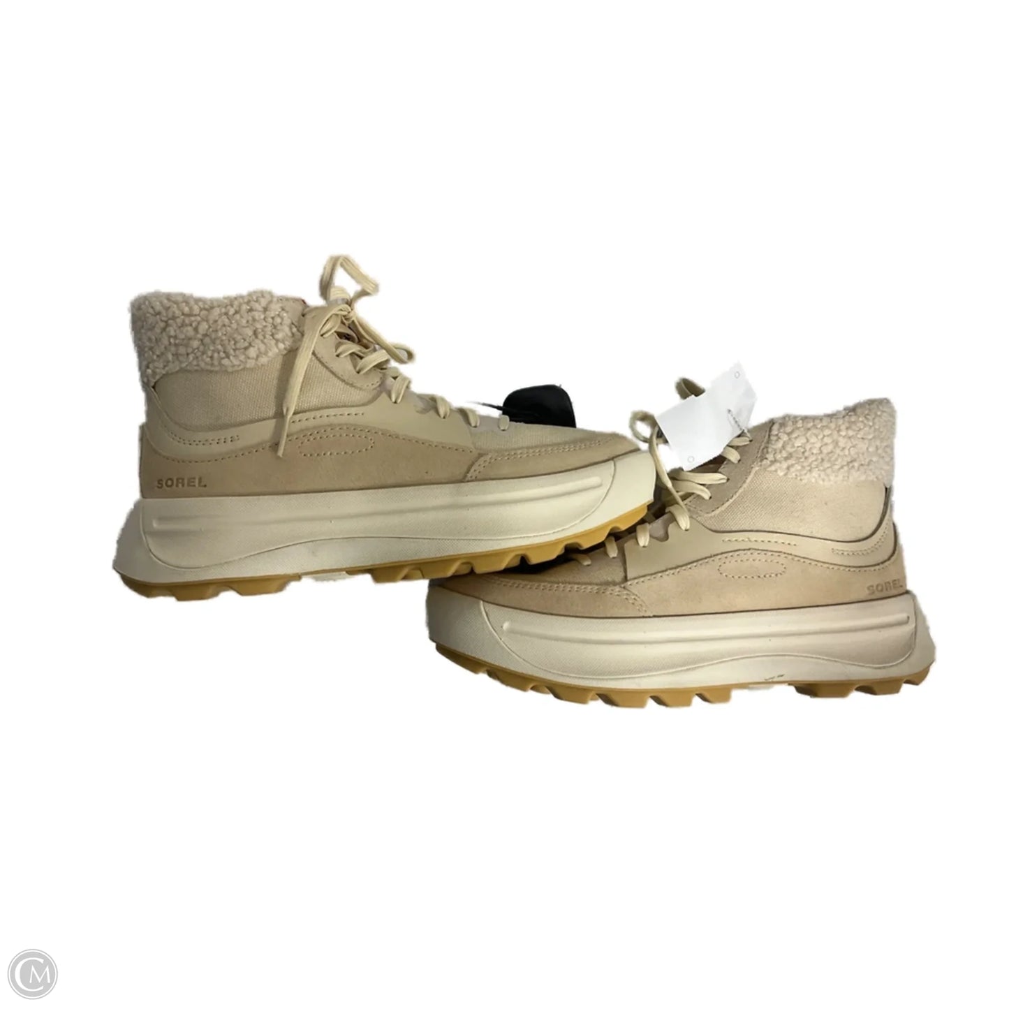 Boots Hiking By Sorel In Cream, Size: 8