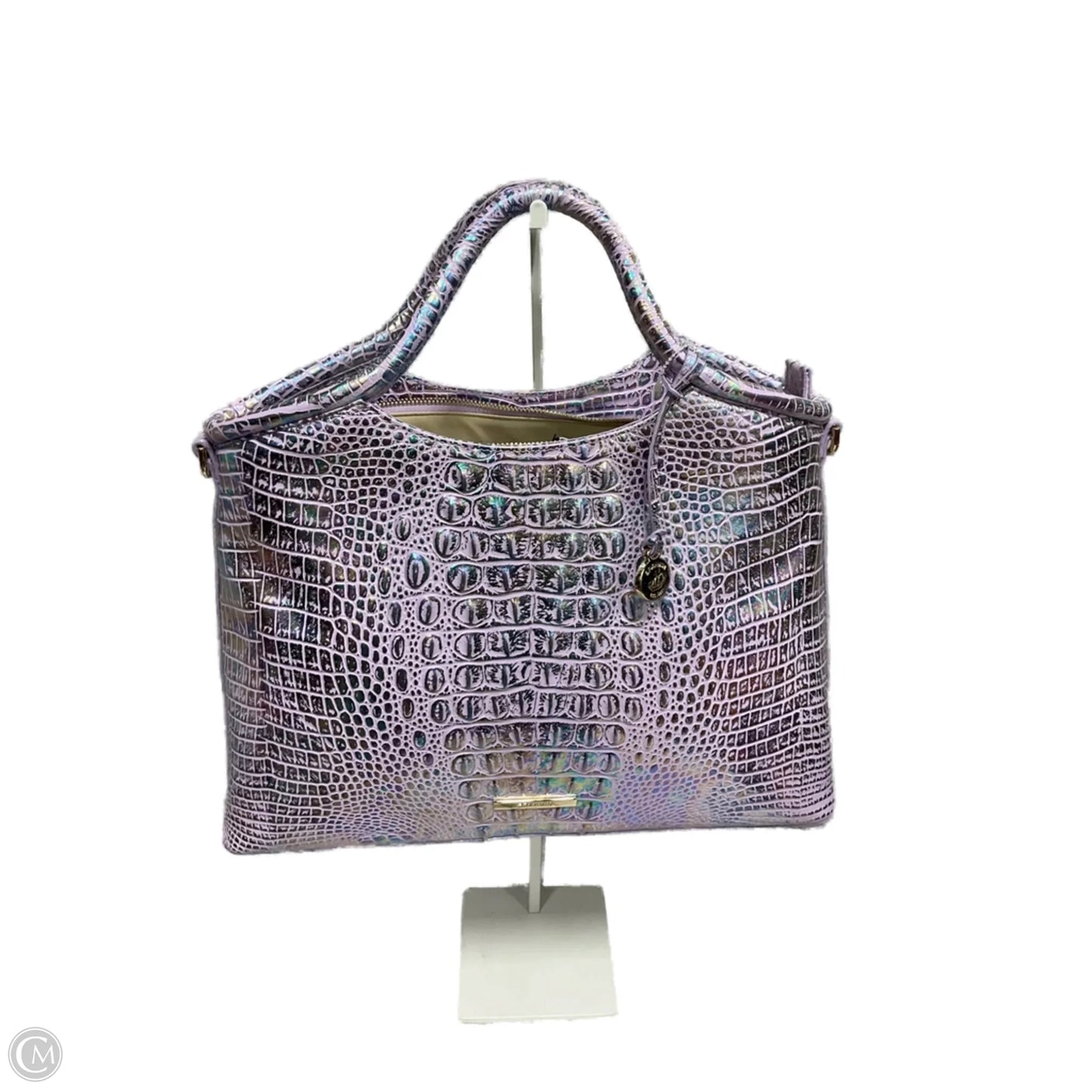 Handbag Designer By Brahmin, Size: Large