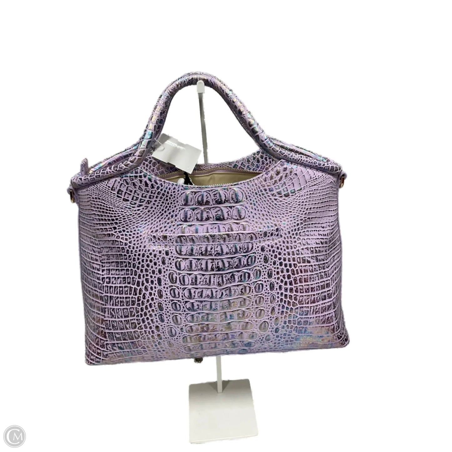 Handbag Designer By Brahmin, Size: Large