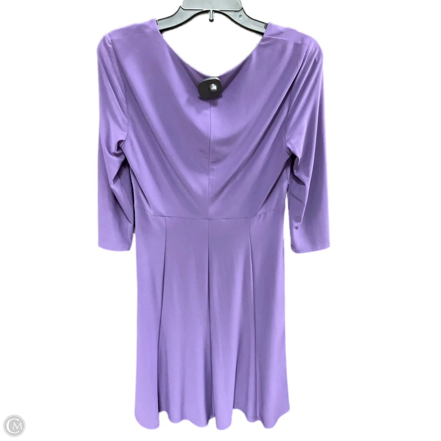 Dress Casual Midi By Evan-picone In Purple, Size: 8p