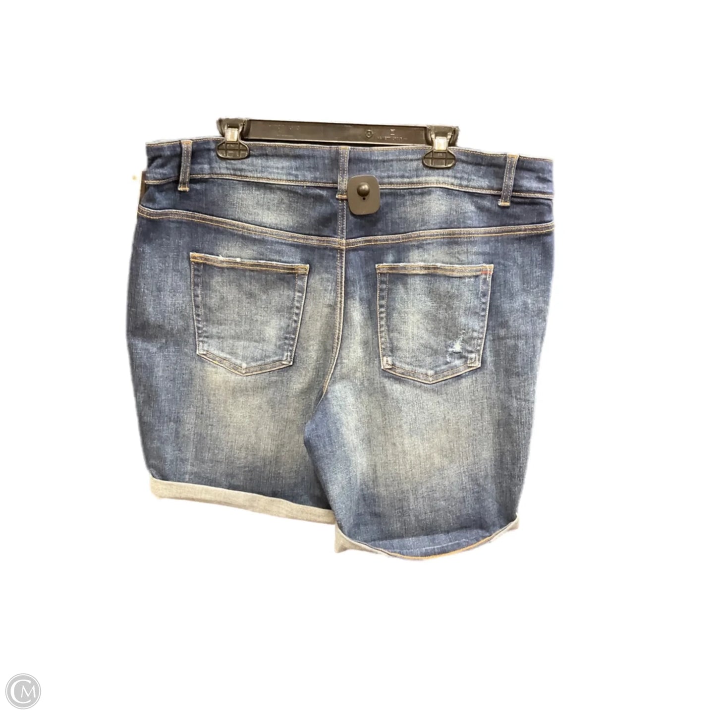Shorts By Clothes Mentor In Blue Denim, Size: 20