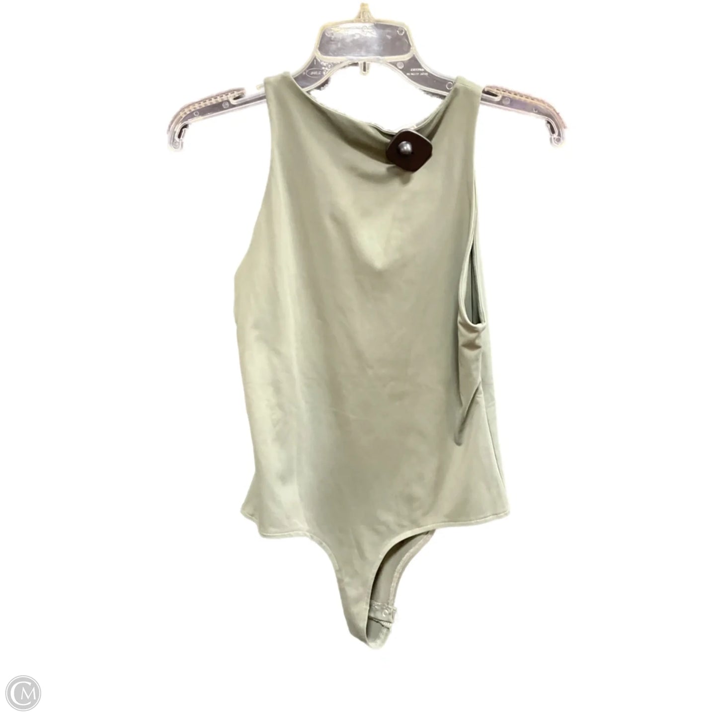 Top Sleeveless By Clothes Mentor In Green, Size: L