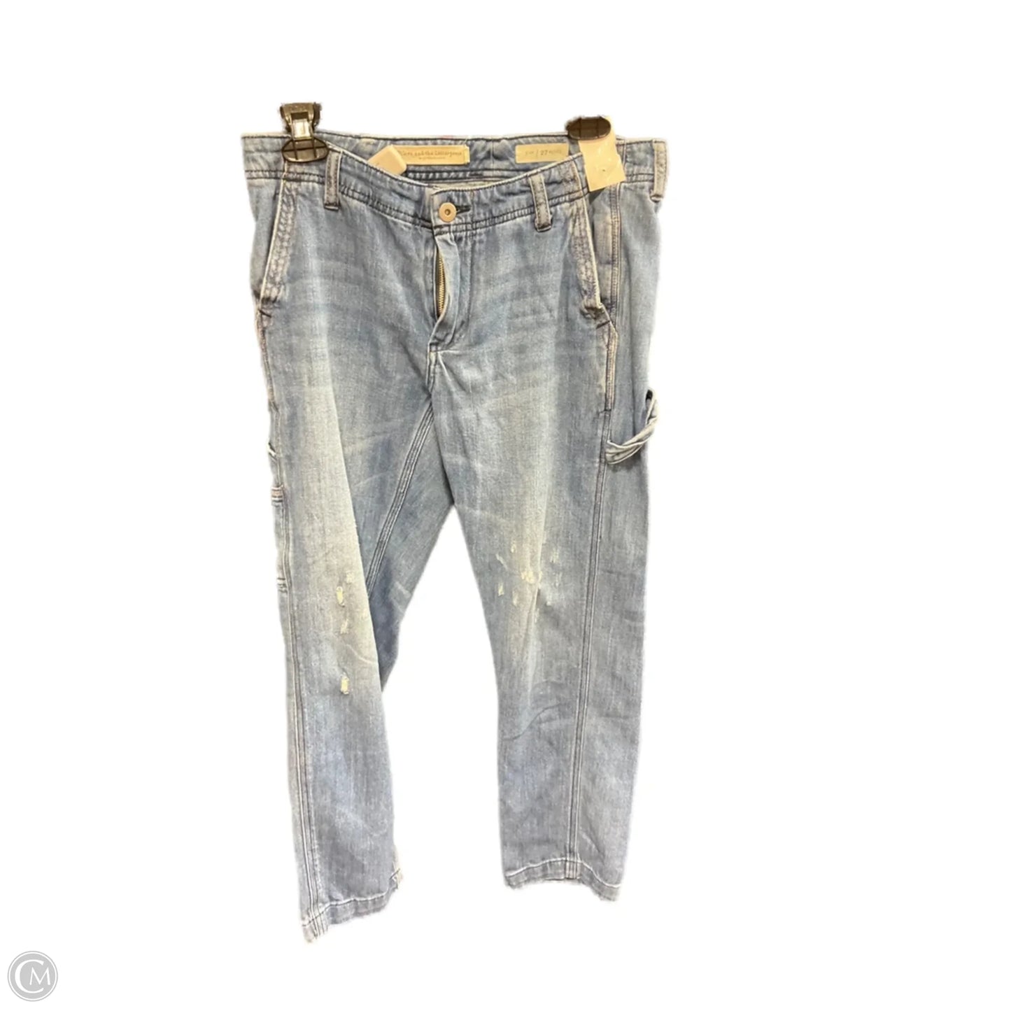 Jeans Straight By Pilcro In Blue Denim, Size: 4