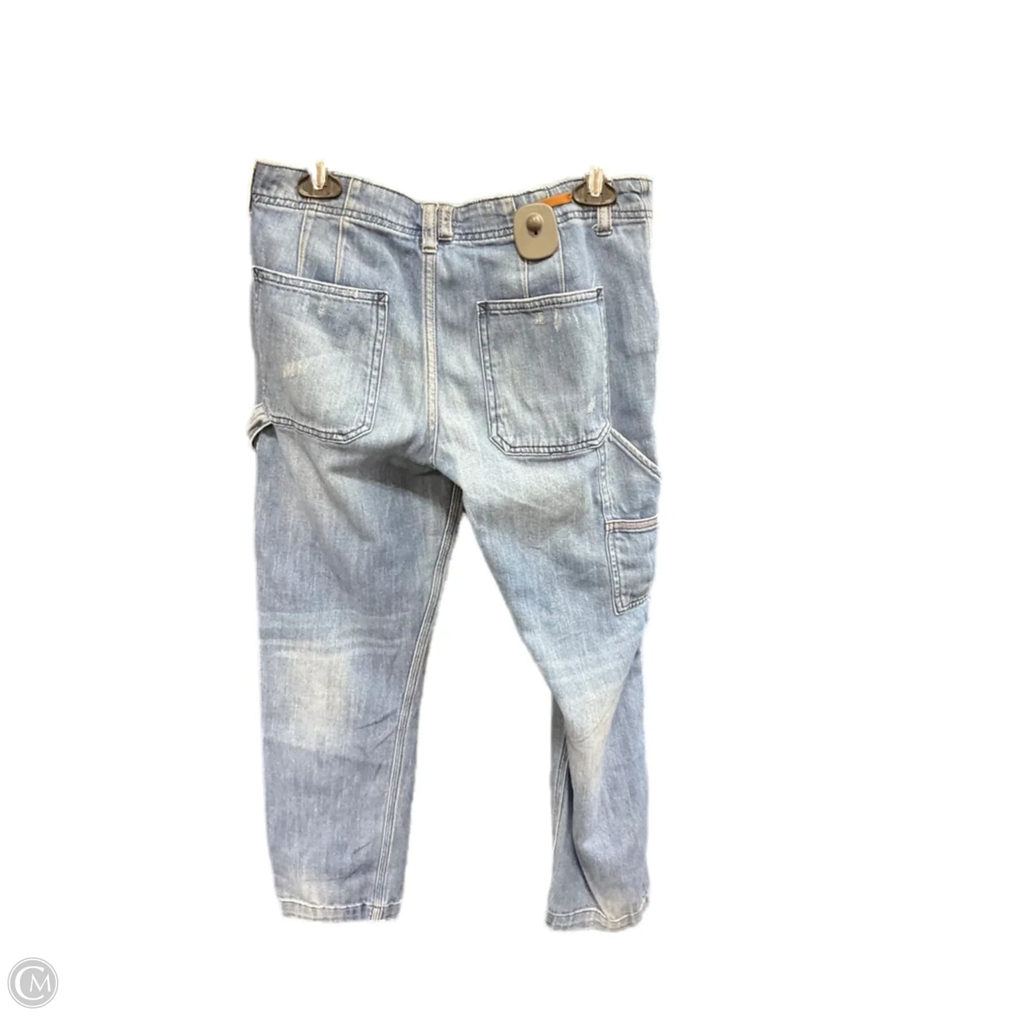 Jeans Straight By Pilcro In Blue Denim, Size: 4