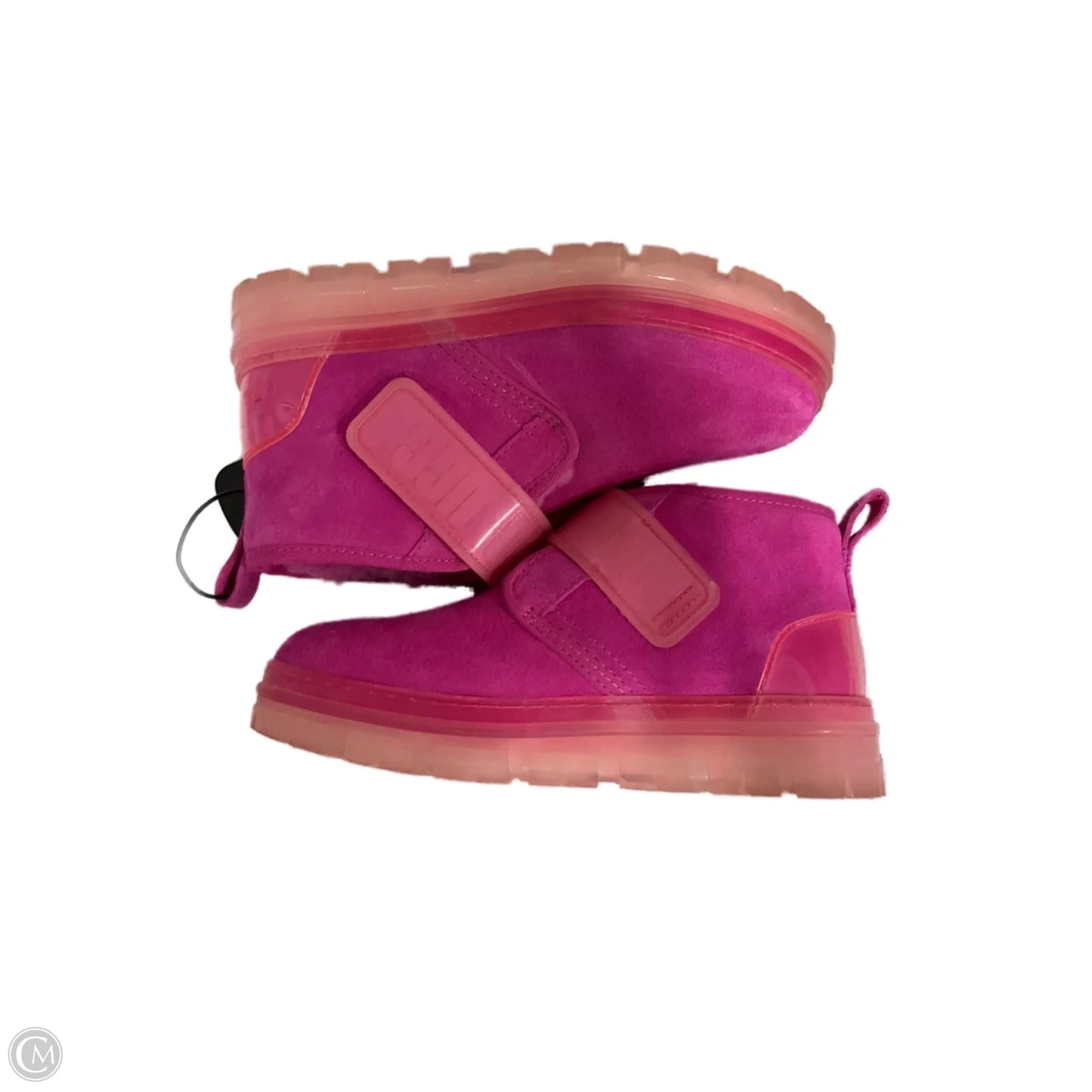 Boots Designer By Ugg In Pink, Size: 7