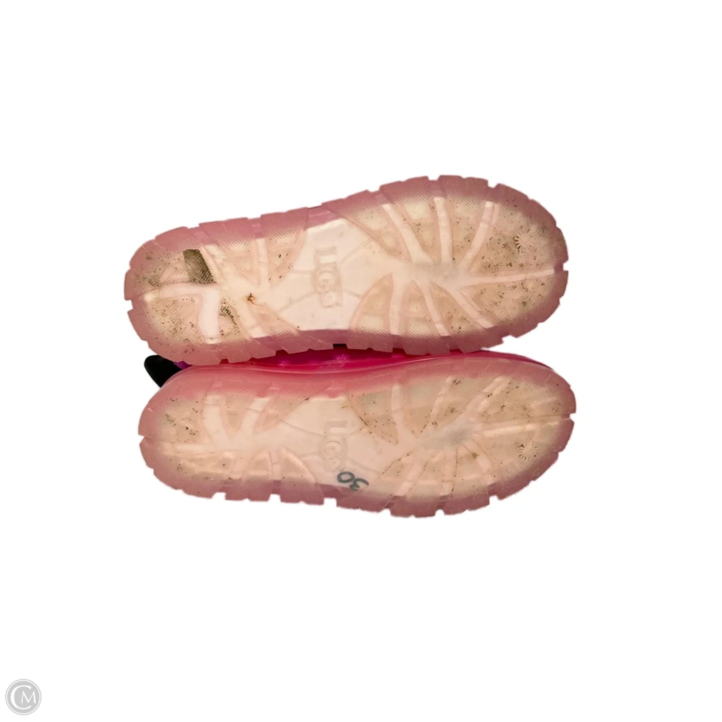 Boots Designer By Ugg In Pink, Size: 7