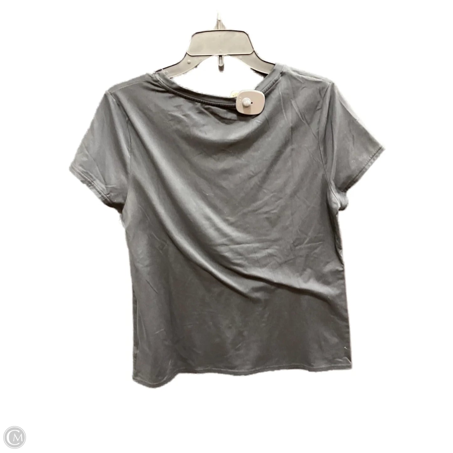 Athletic Top Short Sleeve By Lands End In Black, Size: M
