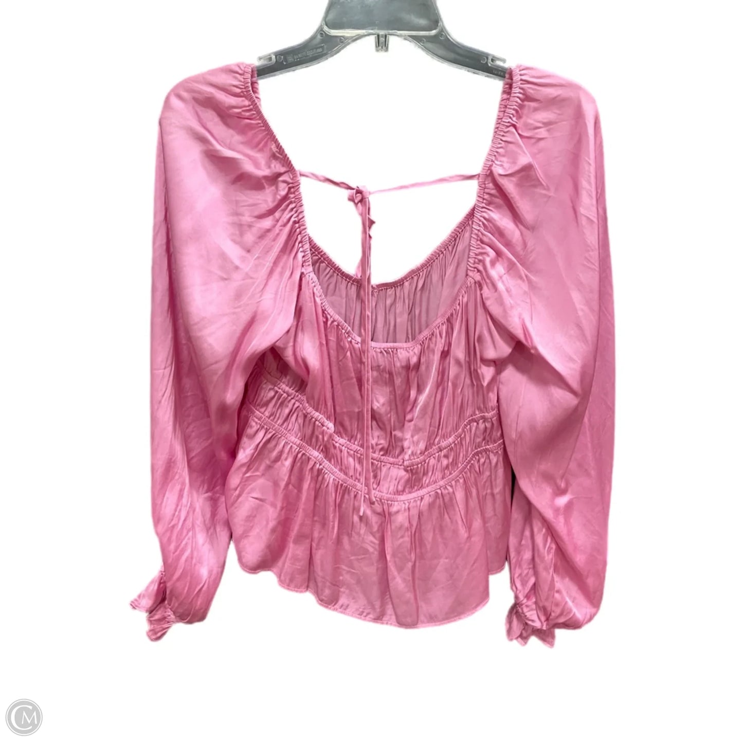 Top Long Sleeve By Lucy Paris In Purple, Size: L