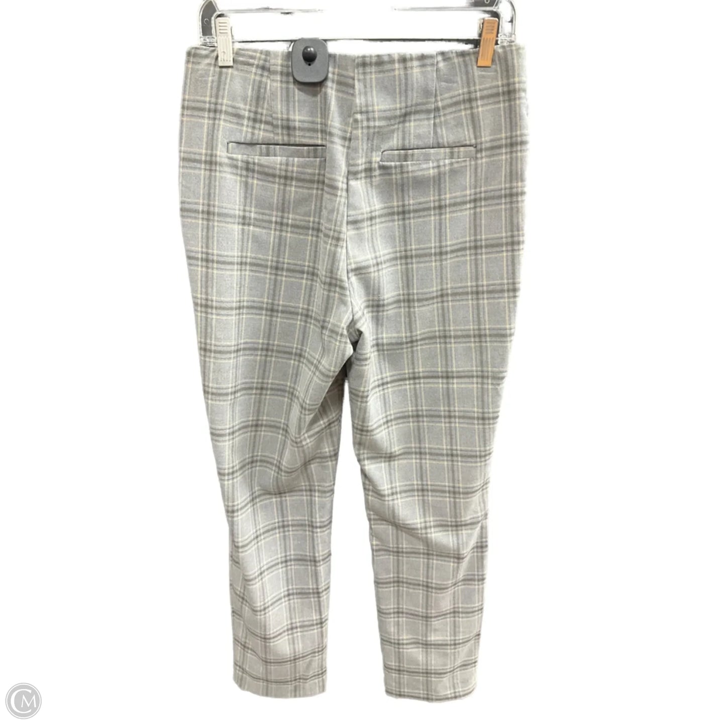 Pants Dress By Nine West In Plaid Pattern, Size: 8