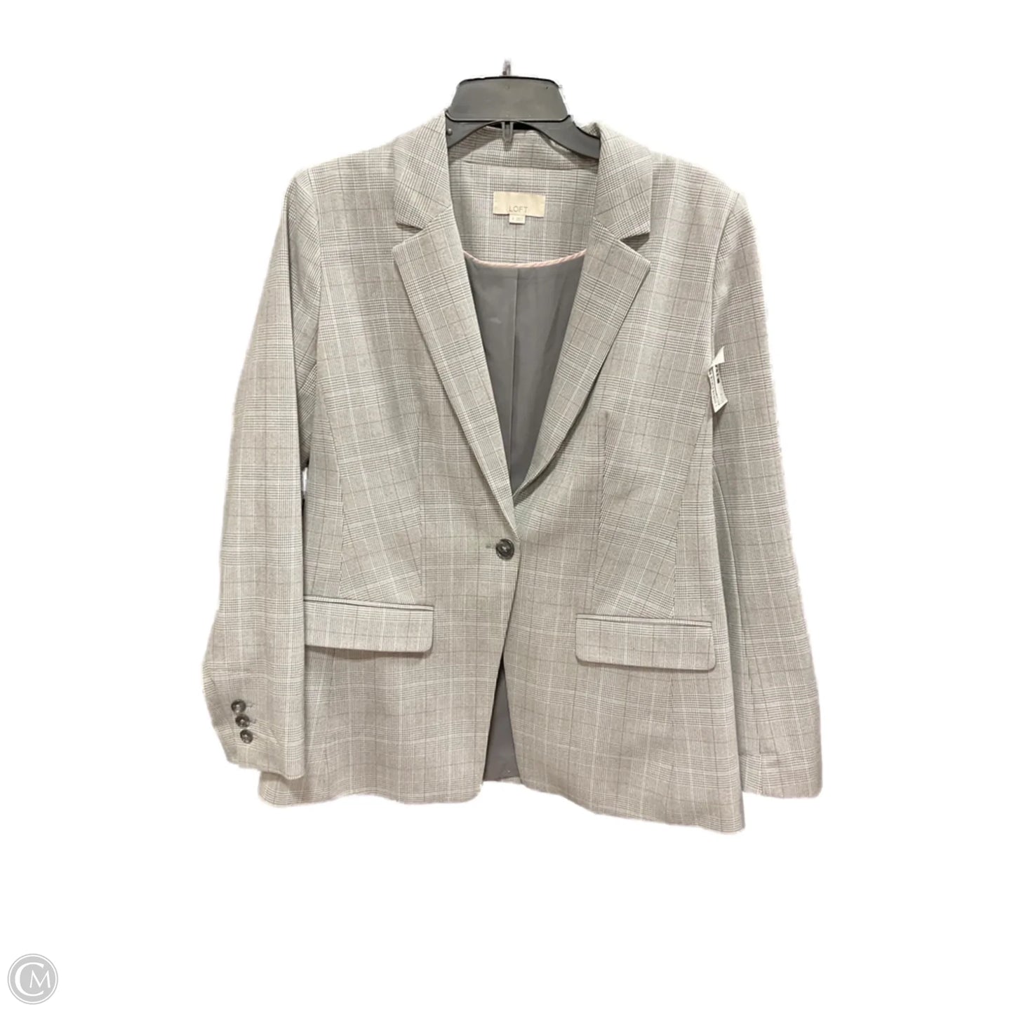 Blazer By Loft In Grey, Size: 6