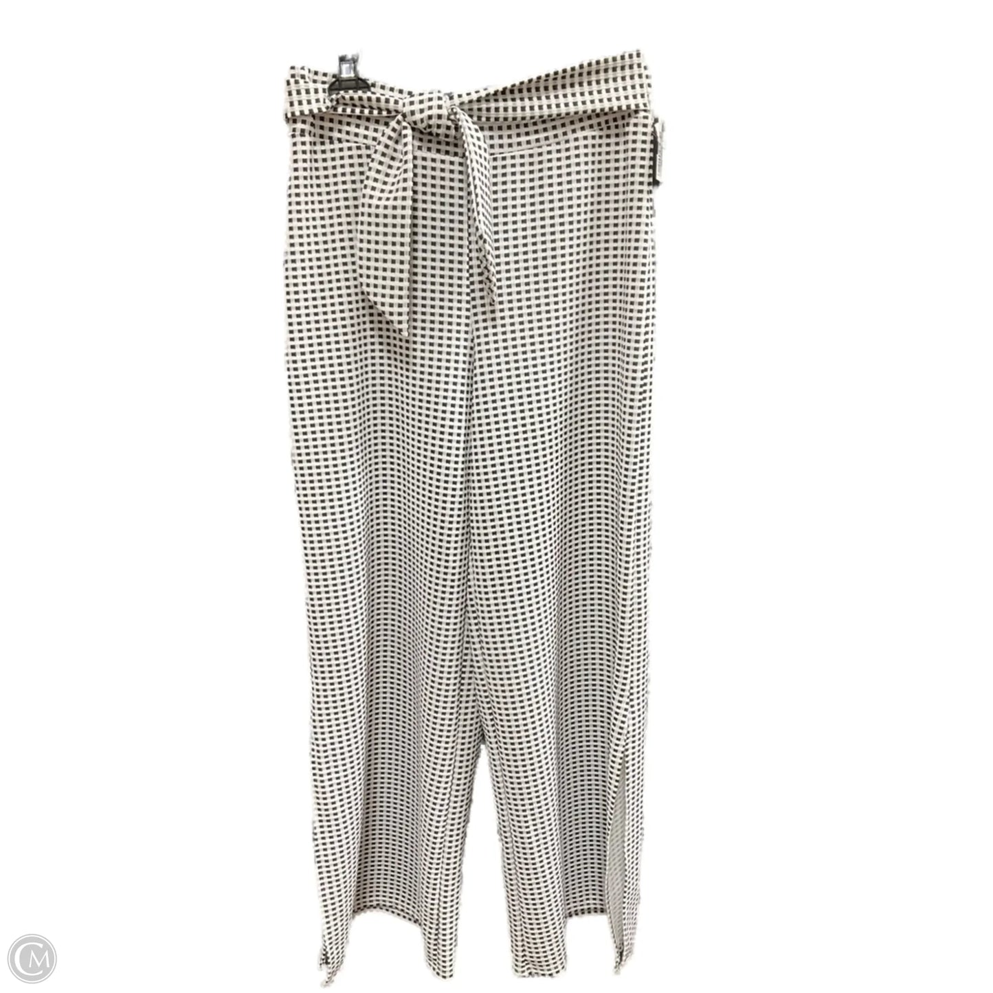 Pants Wide Leg By Maeve In Checkered Pattern, Size: S