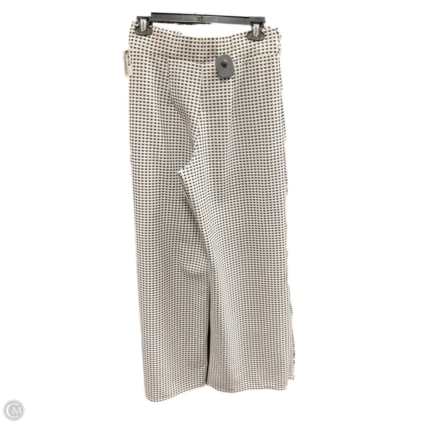 Pants Wide Leg By Maeve In Checkered Pattern, Size: S