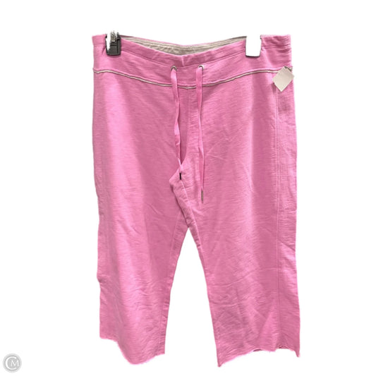 Athletic Capris By Calvin Klein Performance In Pink, Size: S