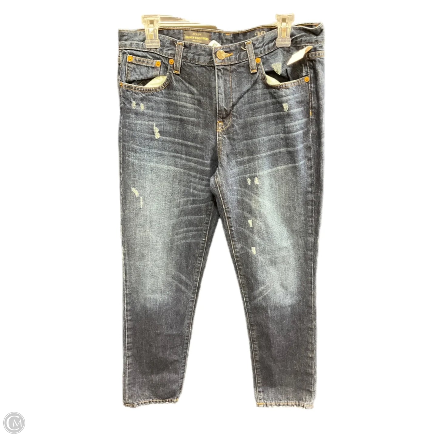 Jeans Boot Cut By J. Crew In Blue Denim, Size: 8