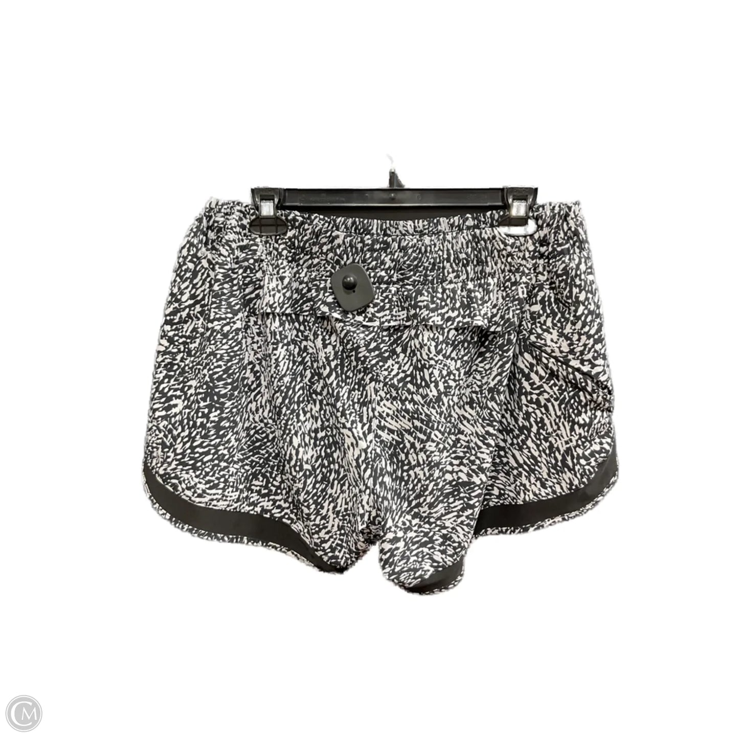 Athletic Shorts By Athleta In Black & White, Size: Xl