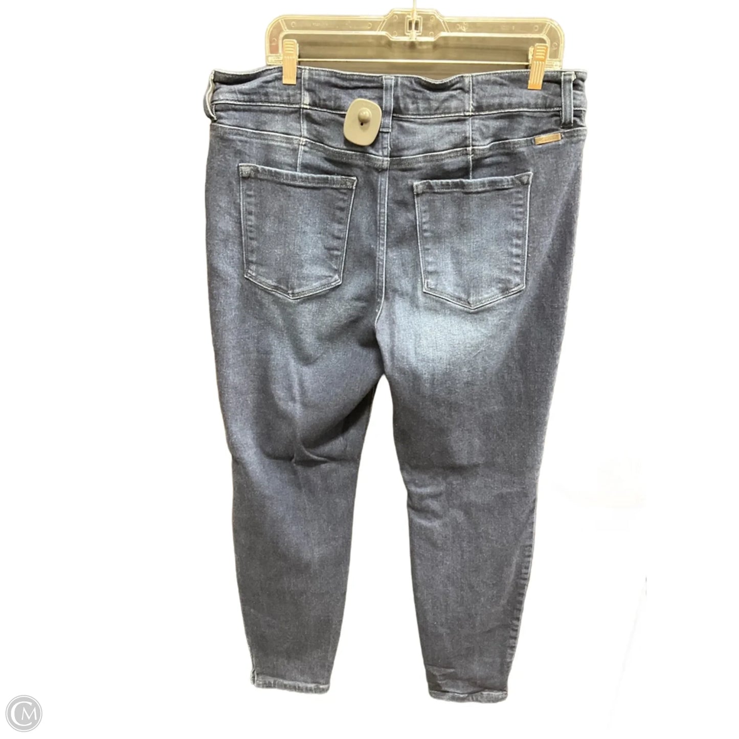 Jeans Skinny By Kancan In Blue Denim, Size: 18