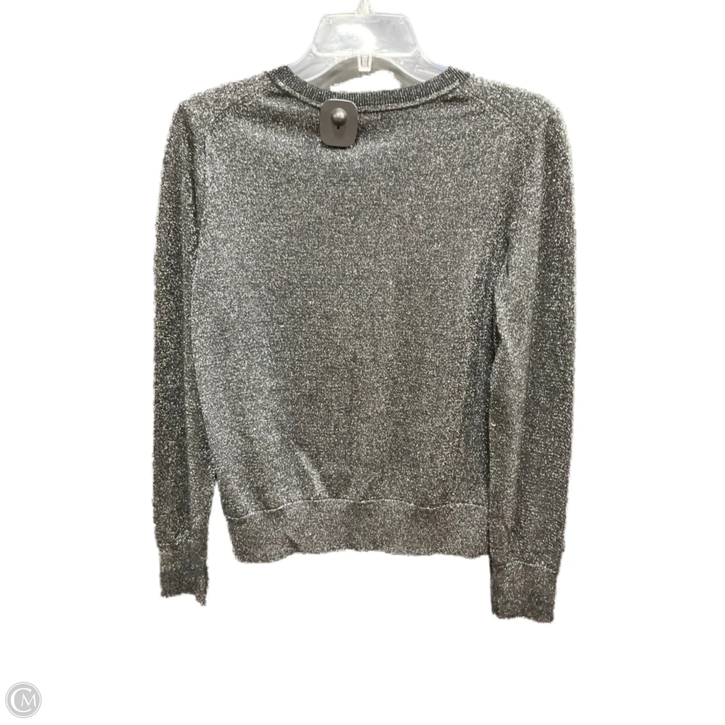 Cardigan By Banana Republic In Black & Silver, Size: S