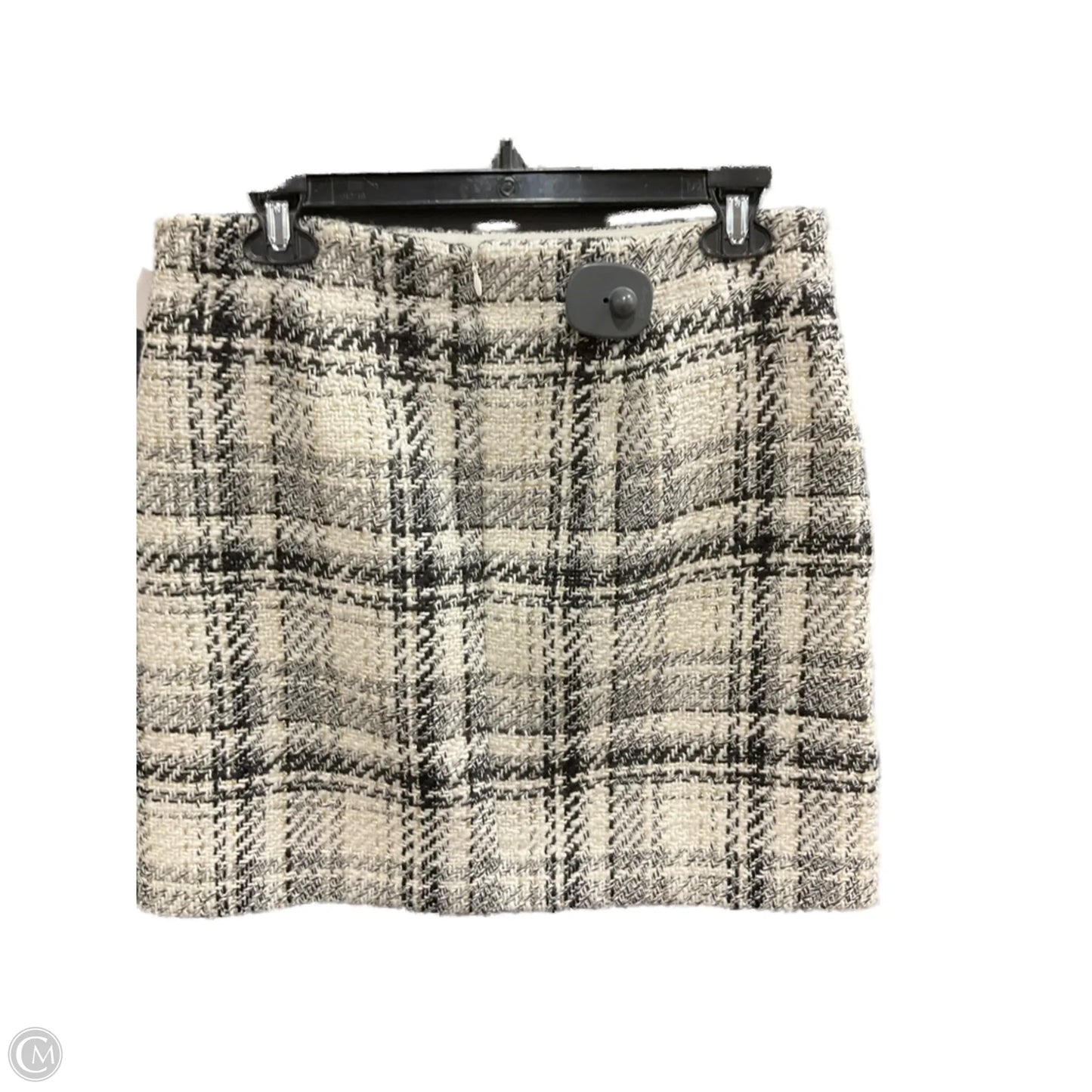 Skirt Mini & Short By Loft In Black & White, Size: 6