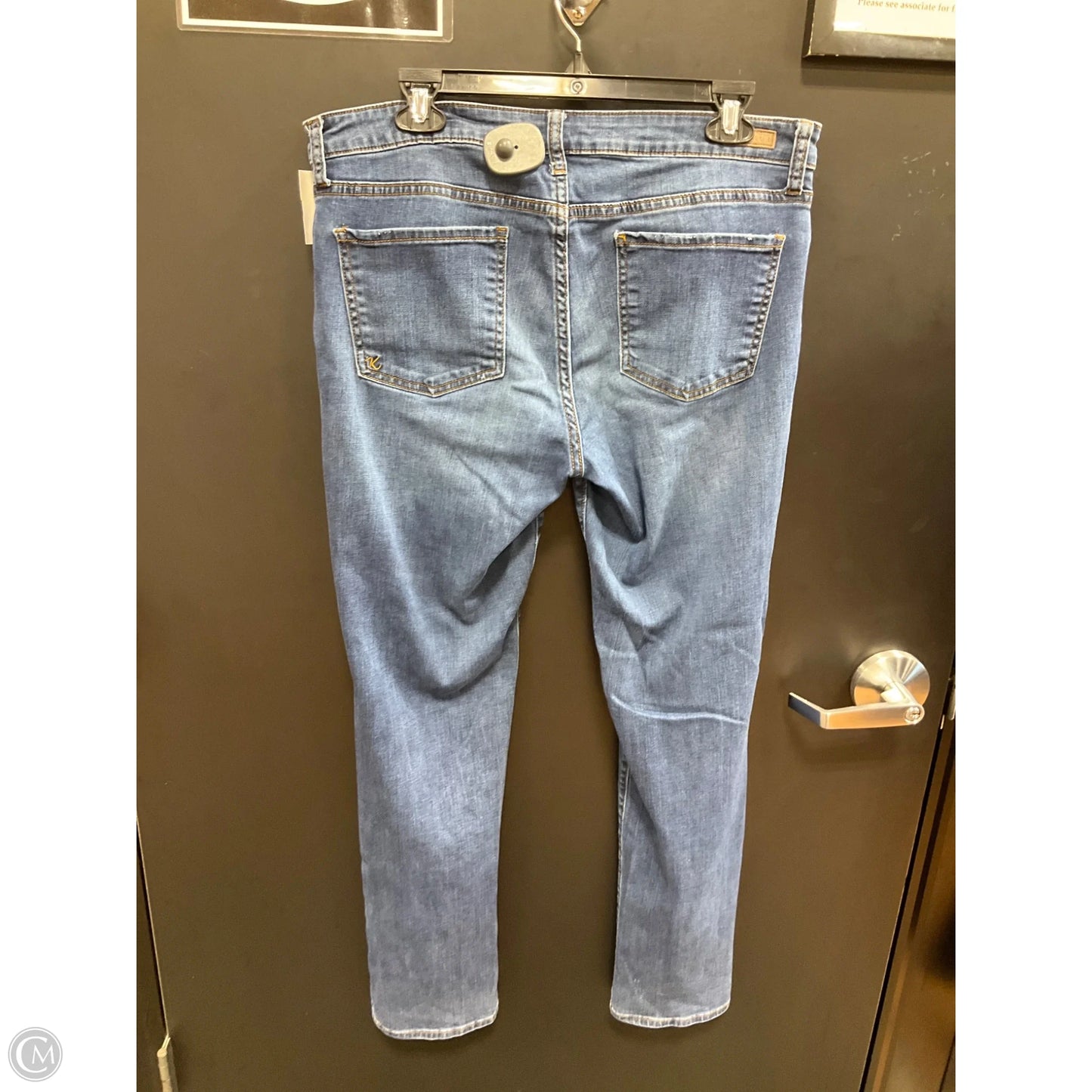 Jeans Skinny By Kut In Blue Denim, Size: 12