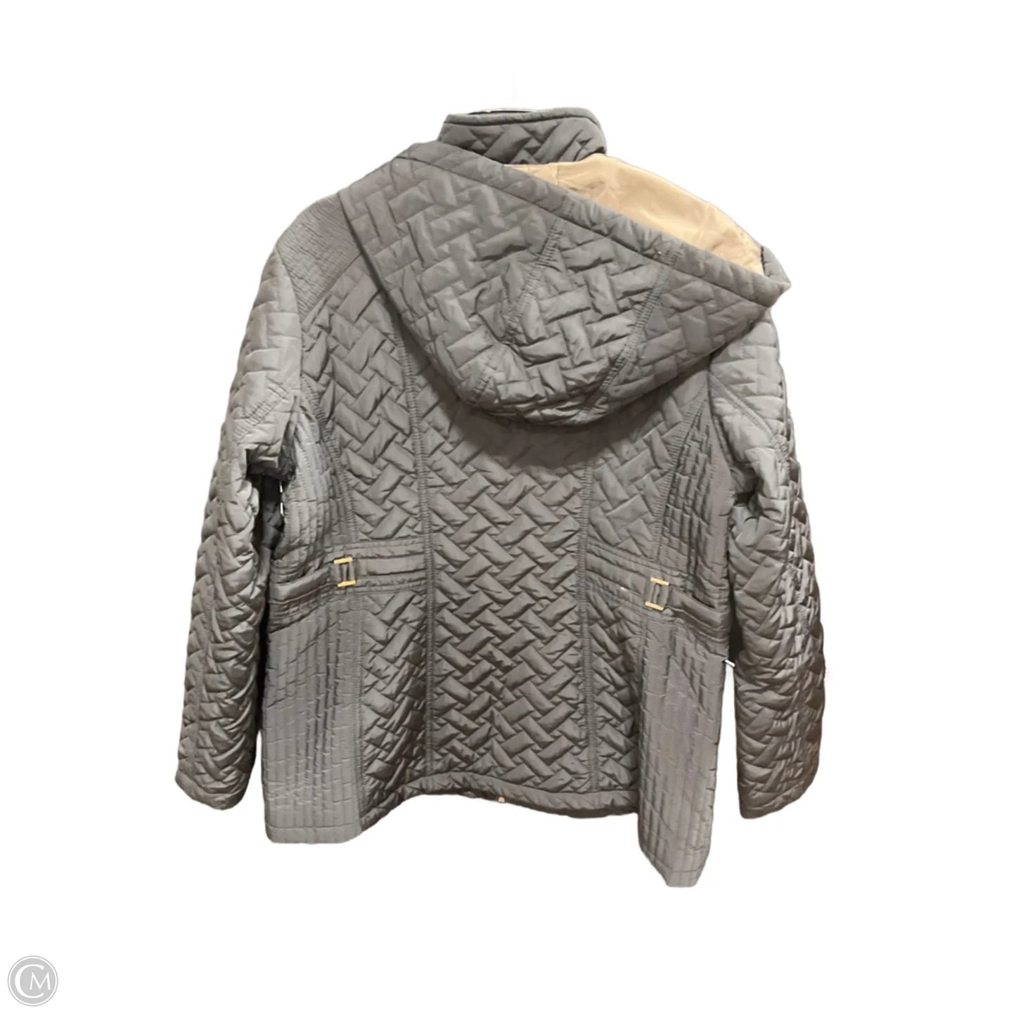 Coat Puffer & Quilted By Gallery In Black, Size: Xl