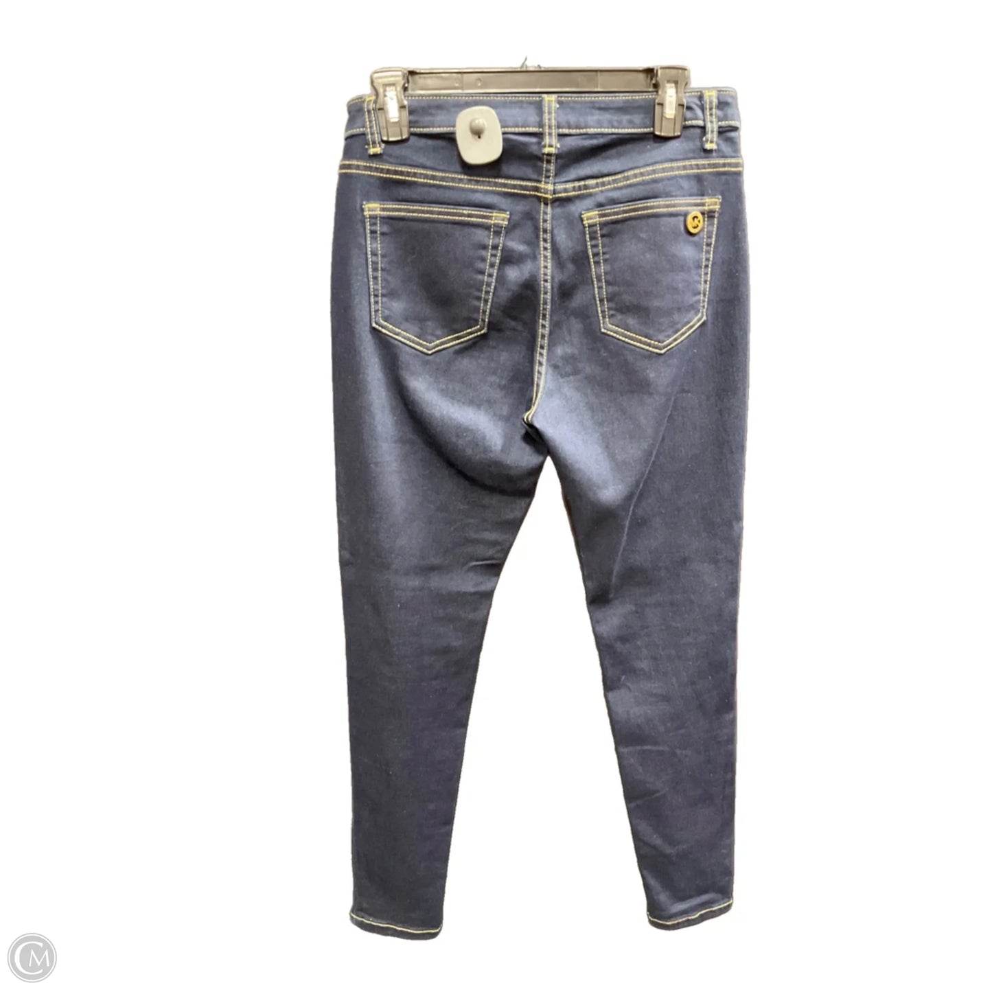 Jeans Skinny By Michael By Michael Kors In Blue Denim, Size: 4
