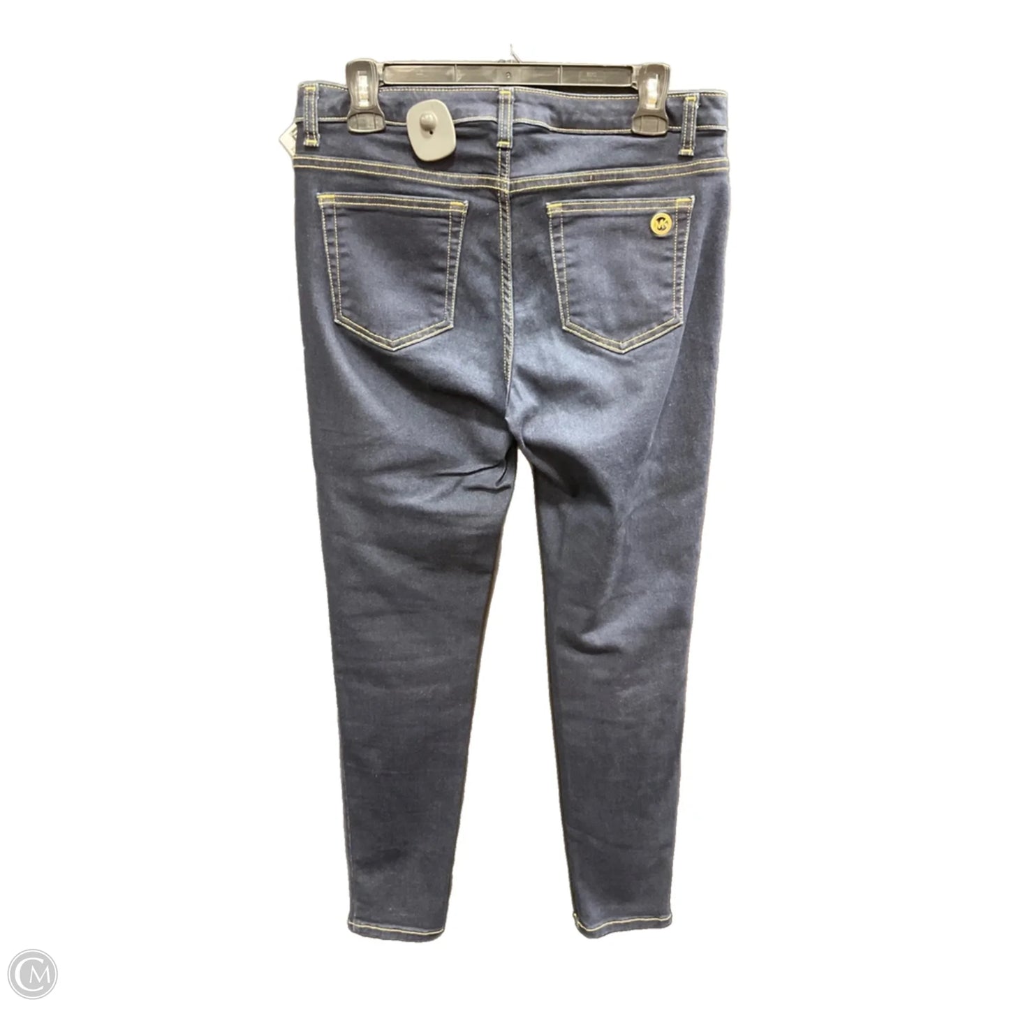 Jeans Skinny By Michael By Michael Kors In Blue Denim, Size: 6