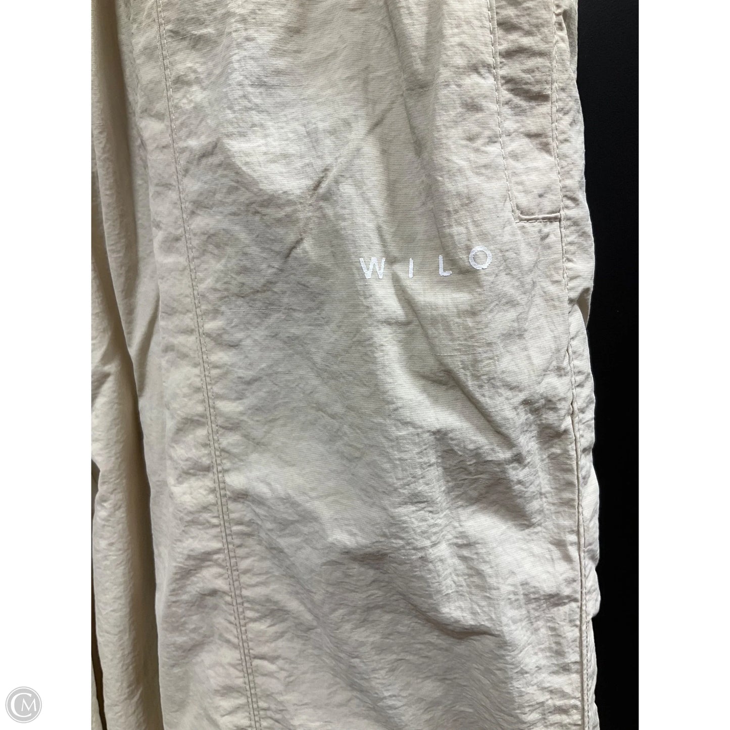 Athletic Pants By Wilo In Cream, Size: M