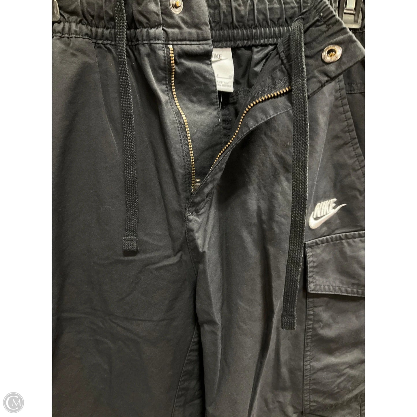Athletic Pants By Nike Apparel In Black, Size: S