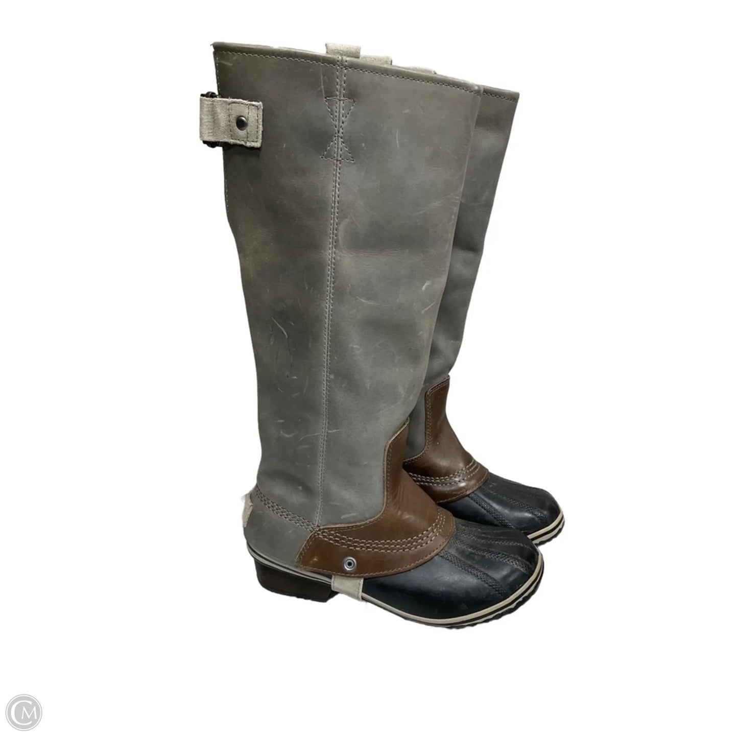 Boots Knee Flats By Sorel In Green, Size: 6