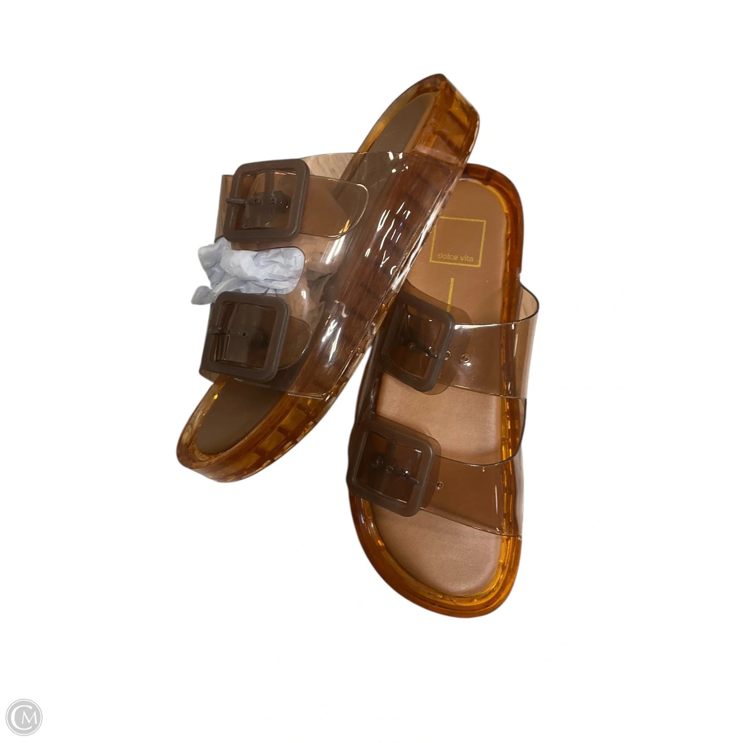 Sandals Flats By Dolce Vita In Brown, Size: 8