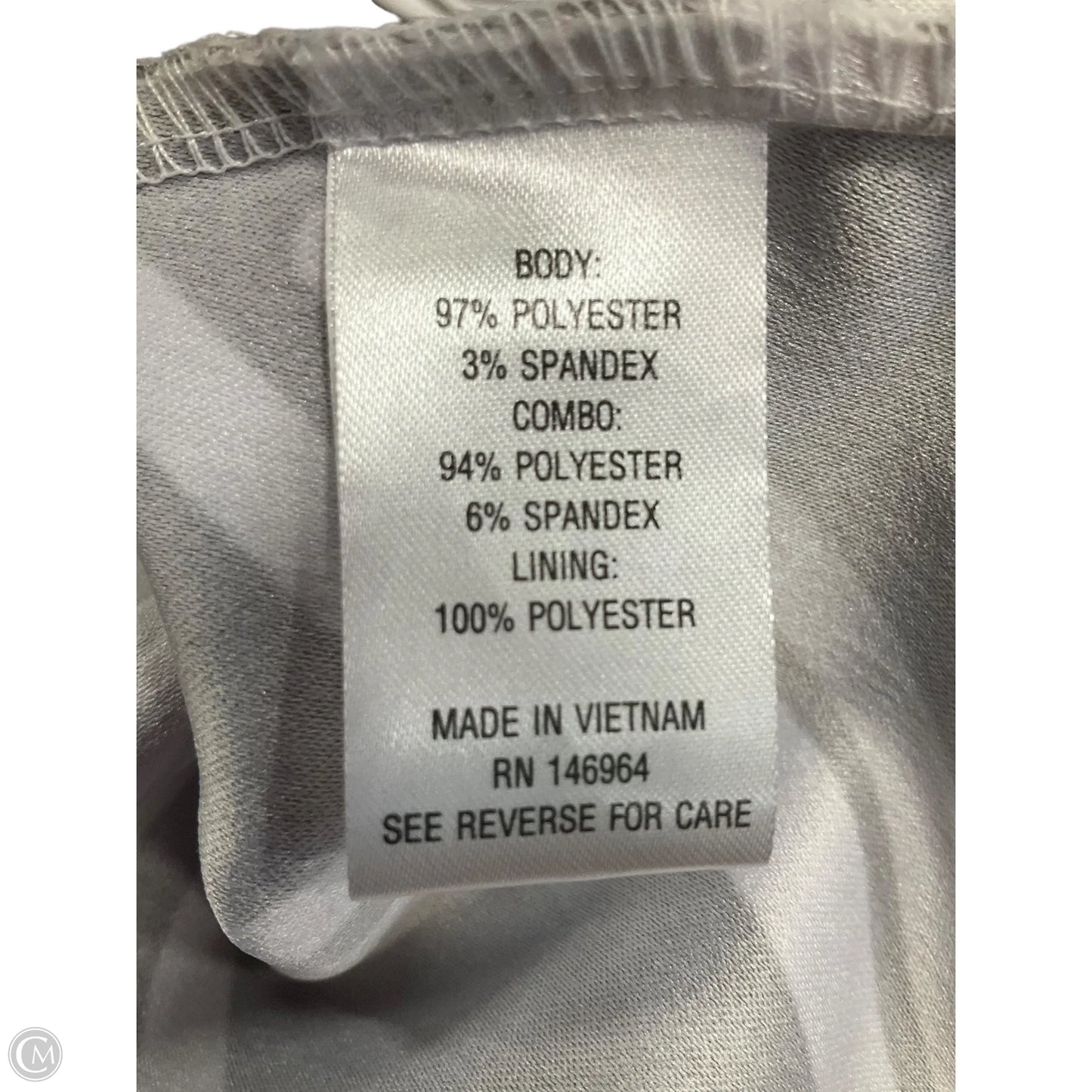 Dress Work By Robbie Bee In Grey, Size: 10