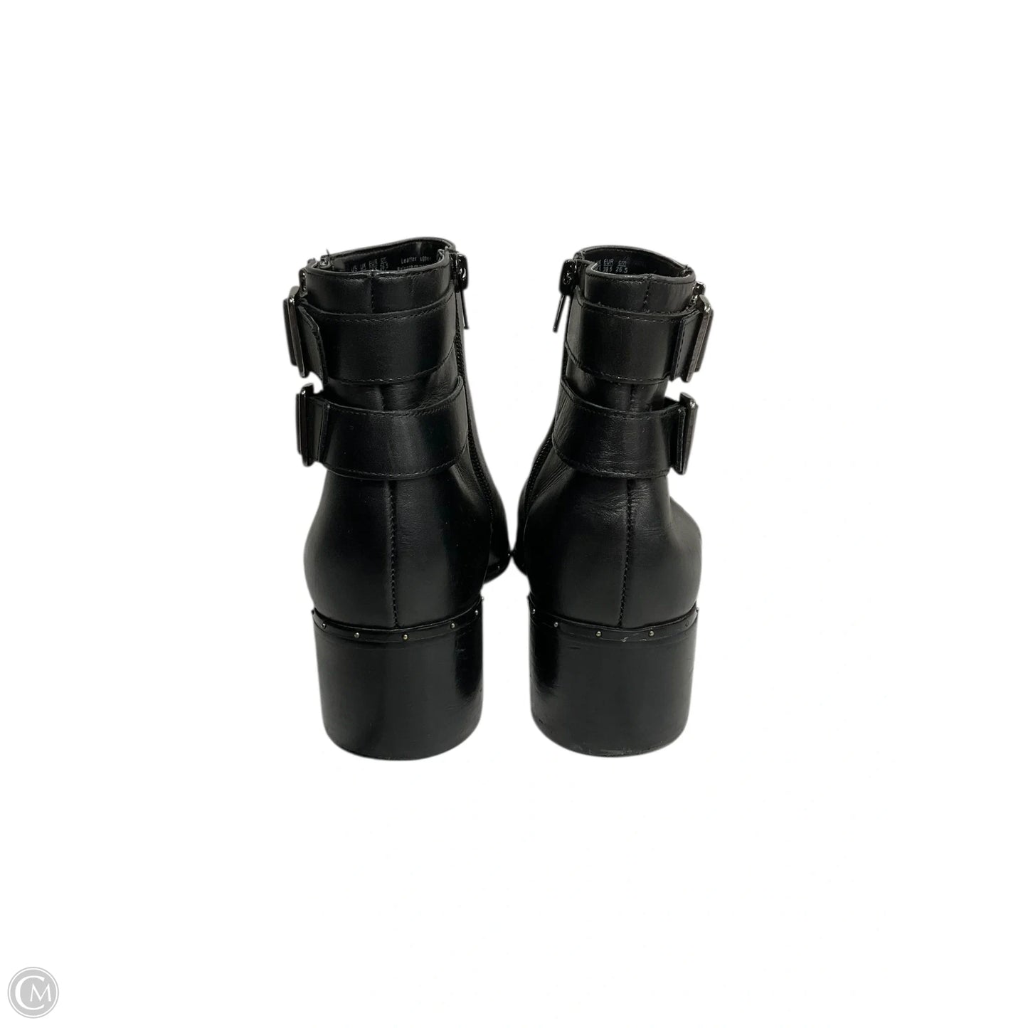 Boots Ankle Heels By Bleecker & Bond In Black, Size: 9.5