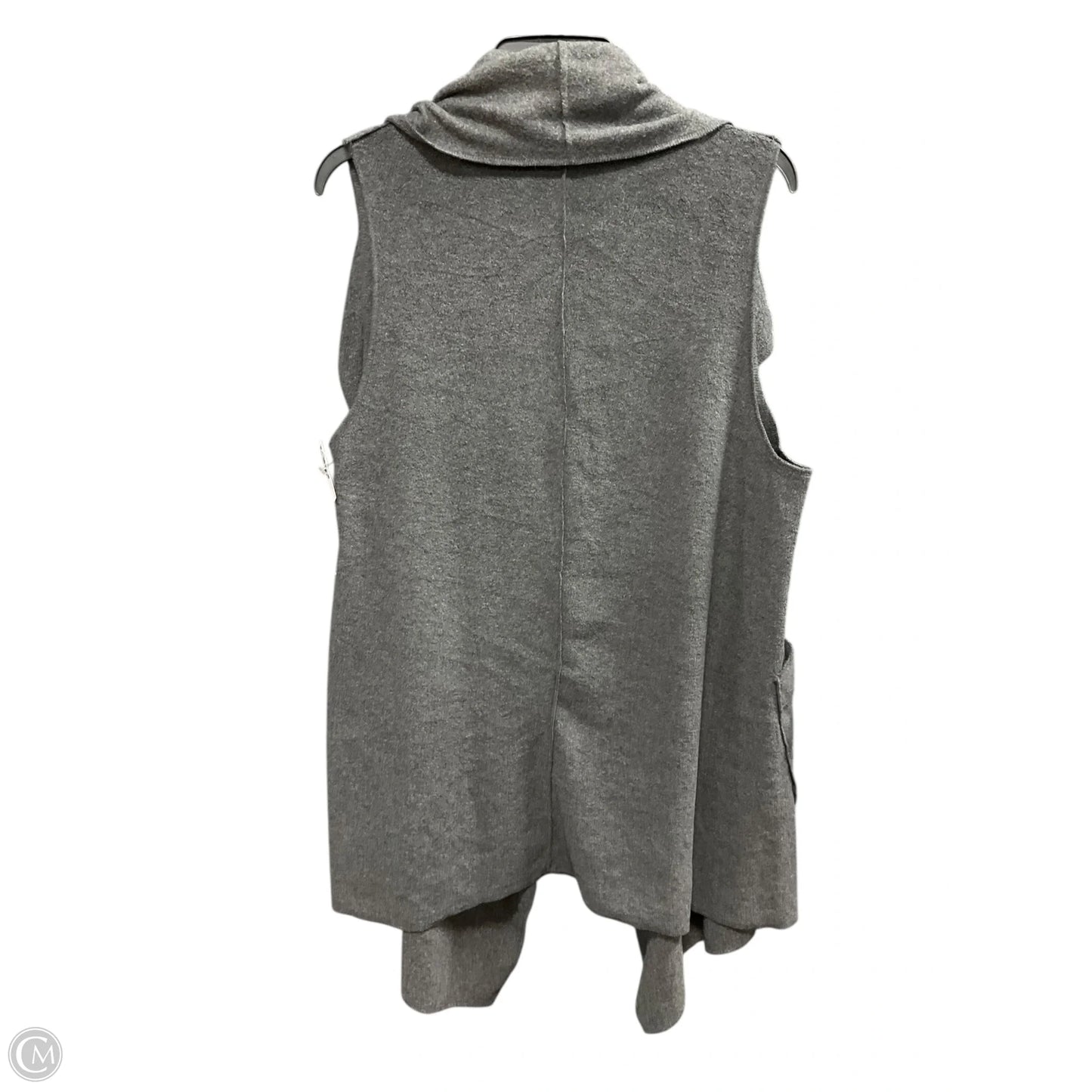 Vest Other By Clothes Mentor In Grey, Size: Osfm