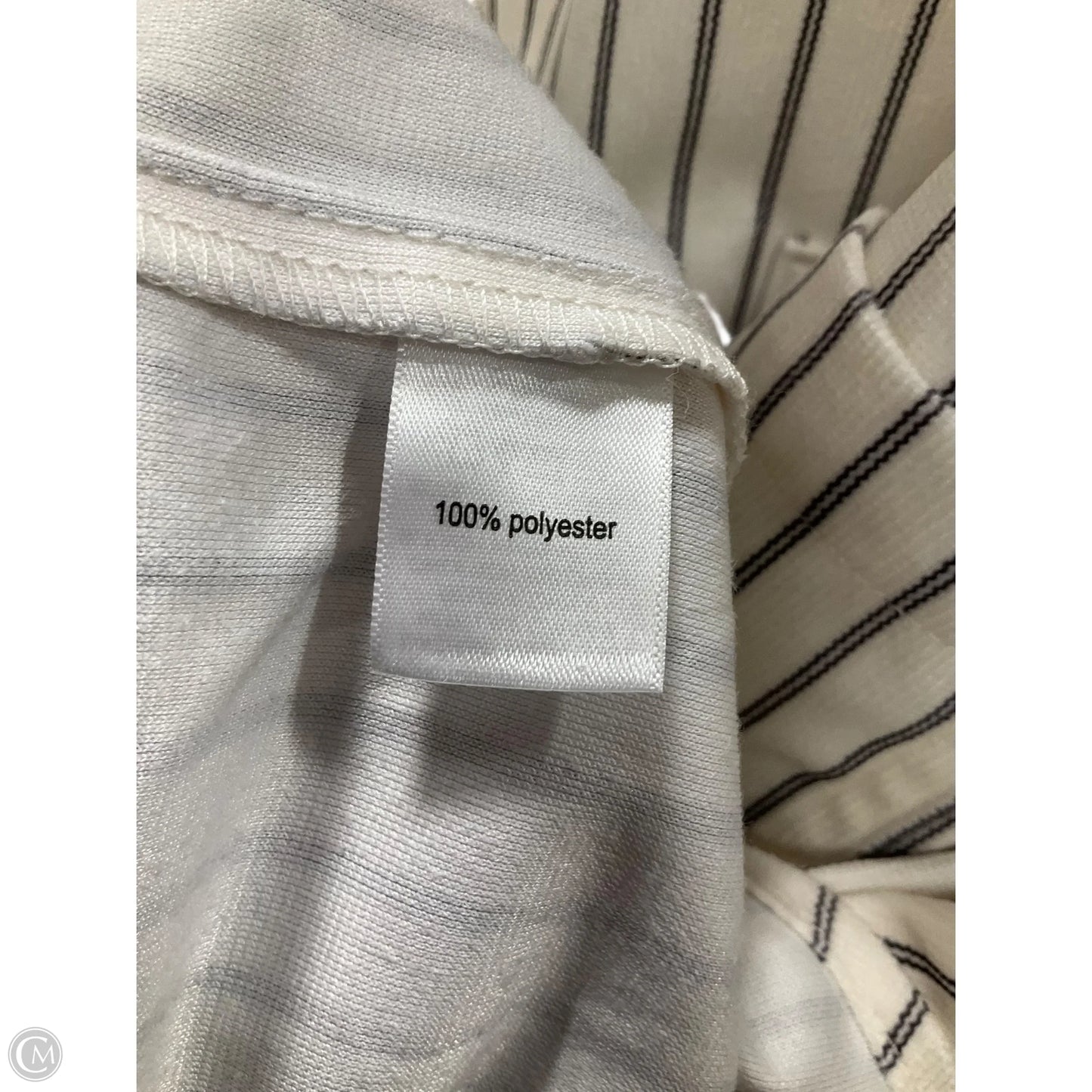 Blouse Long Sleeve By Maurices In Striped Pattern, Size: 2x