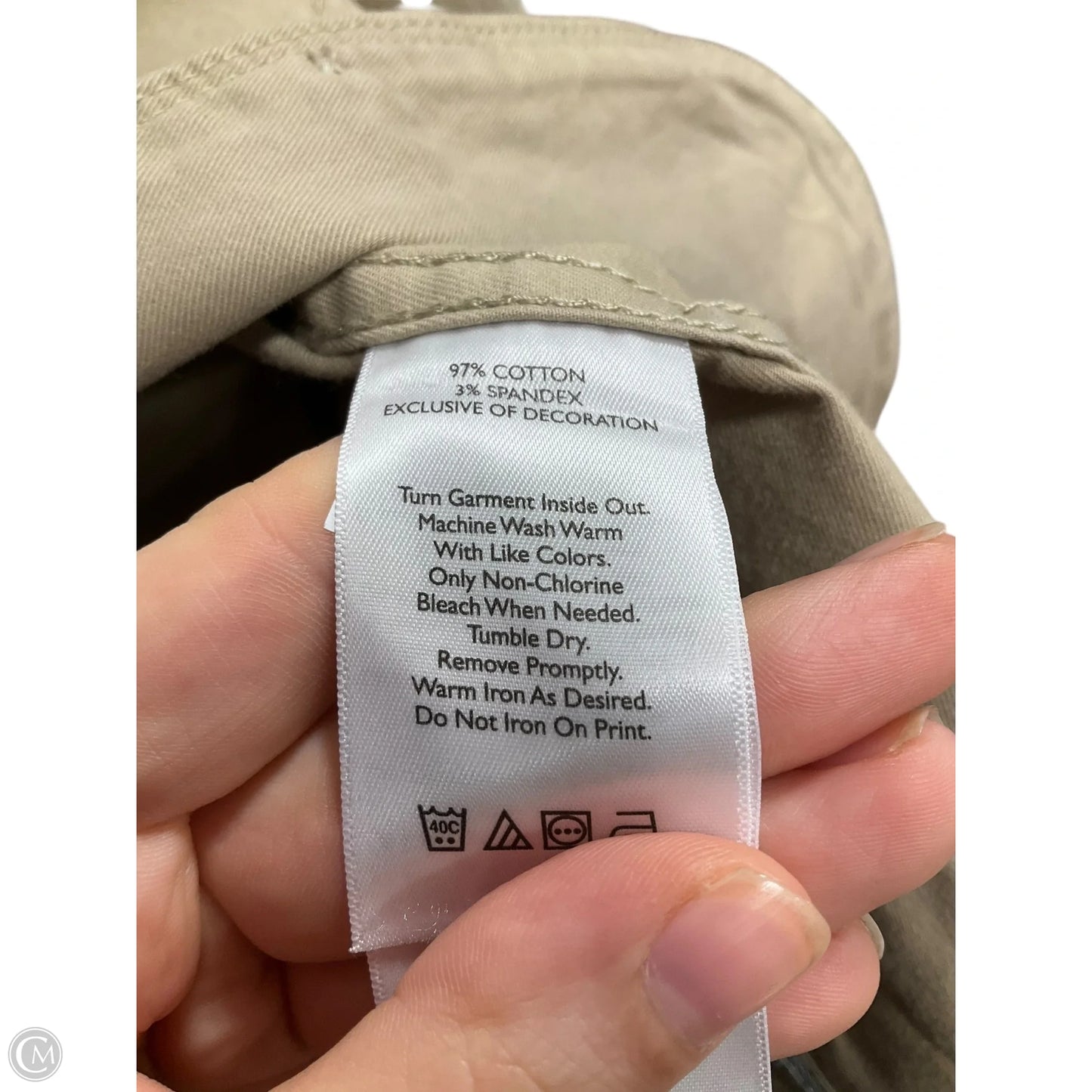 Jacket Other By Eddie Bauer In Tan, Size: 14p
