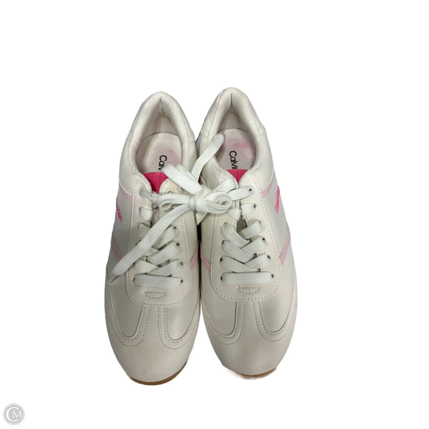 Shoes Athletic By Calvin Klein In White, Size: 7