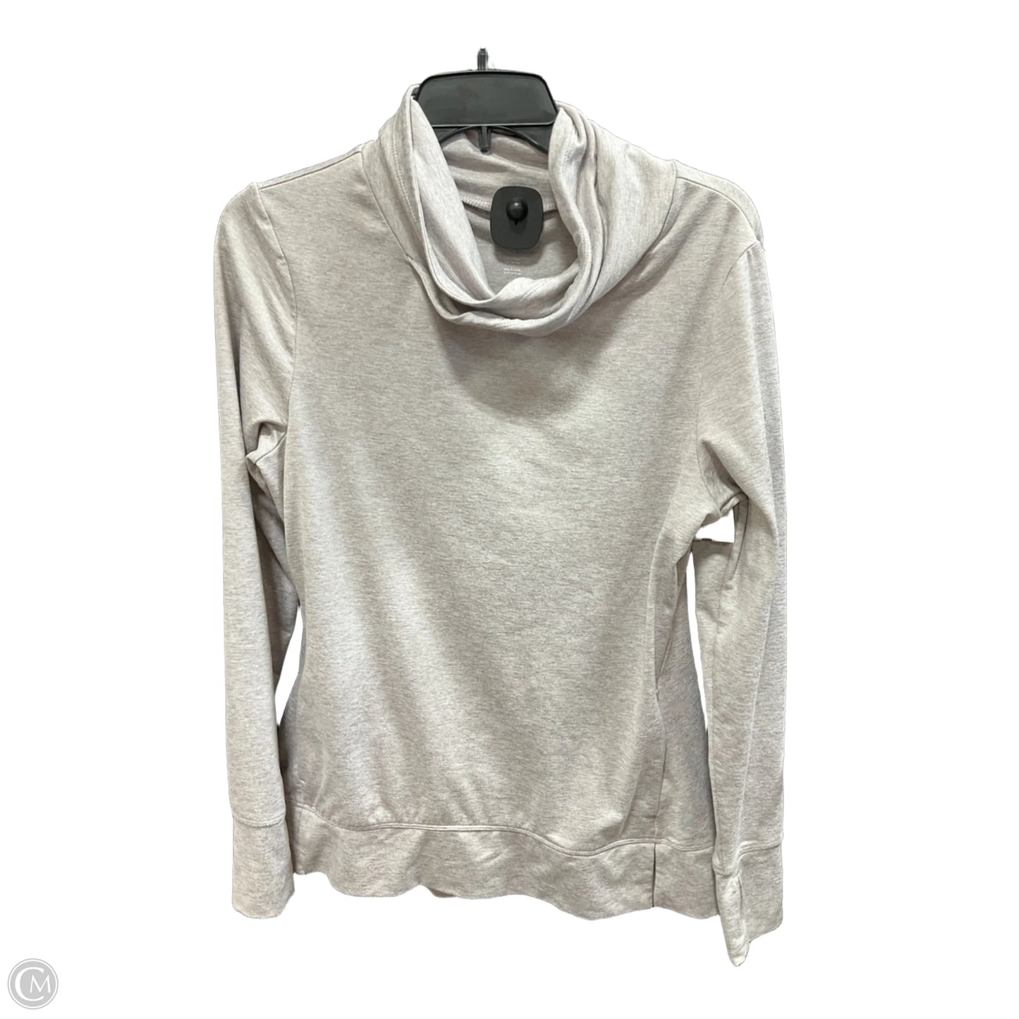Athletic Sweatshirt Crewneck By Apana In Grey, Size: M