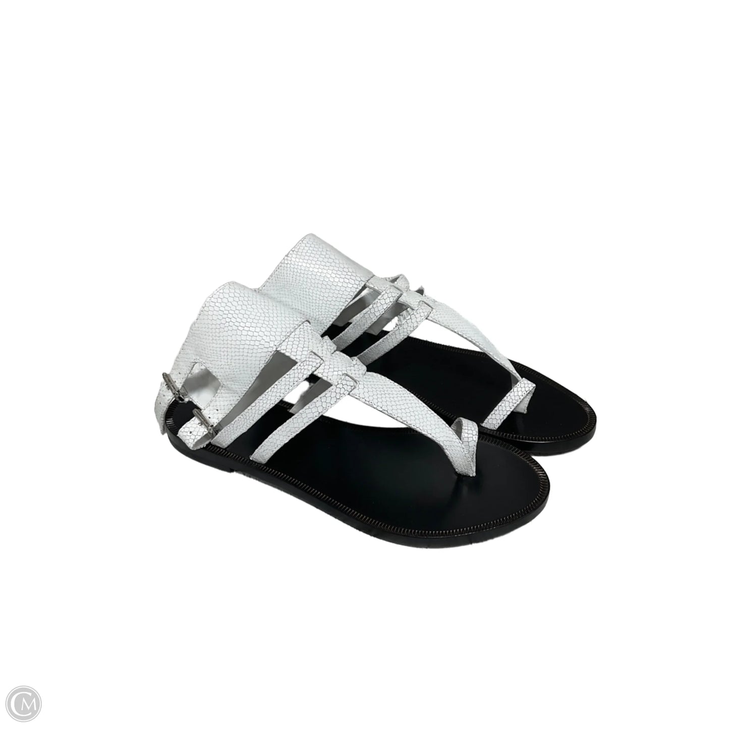 Sandals Flats By Cma In White, Size: 8.5