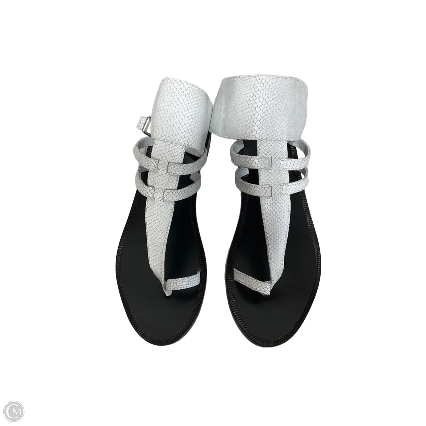 Sandals Flats By Cma In White, Size: 8.5